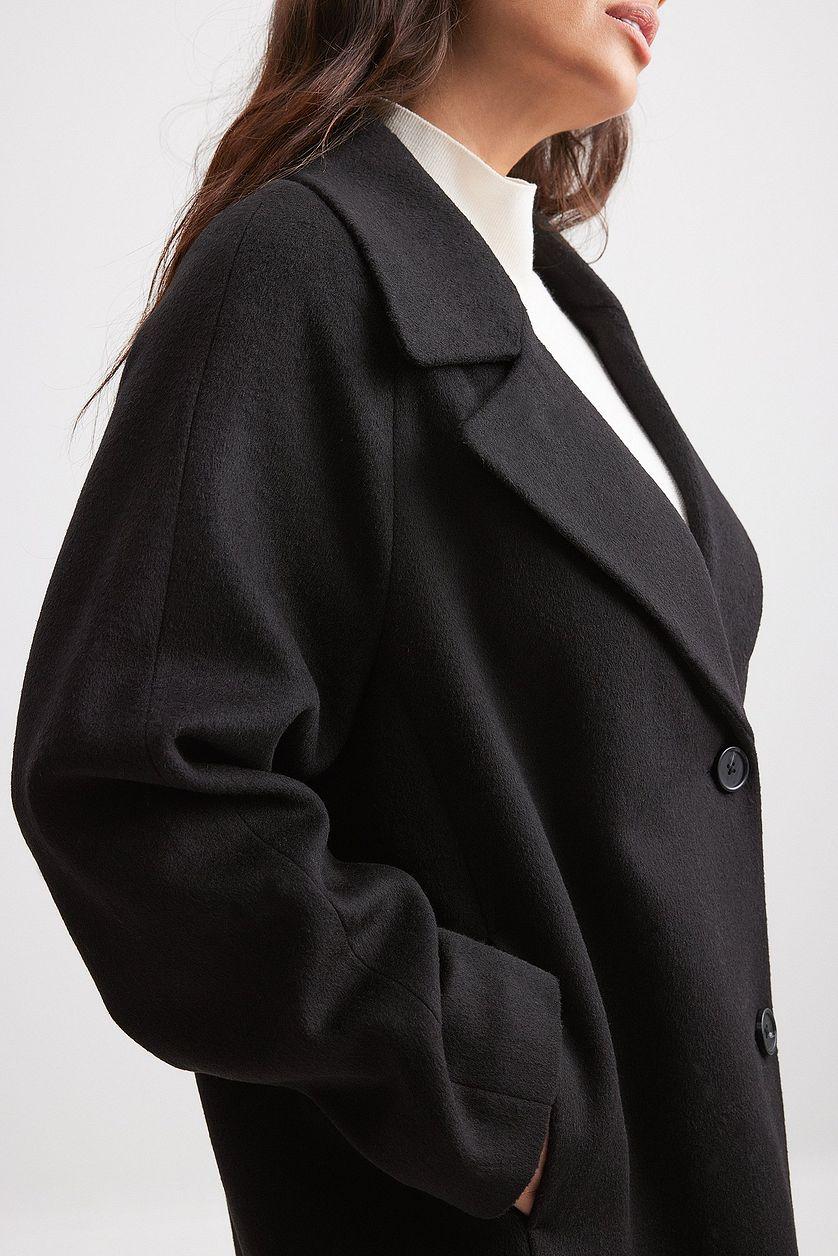 Wool Blend Oversized Coat Product Image
