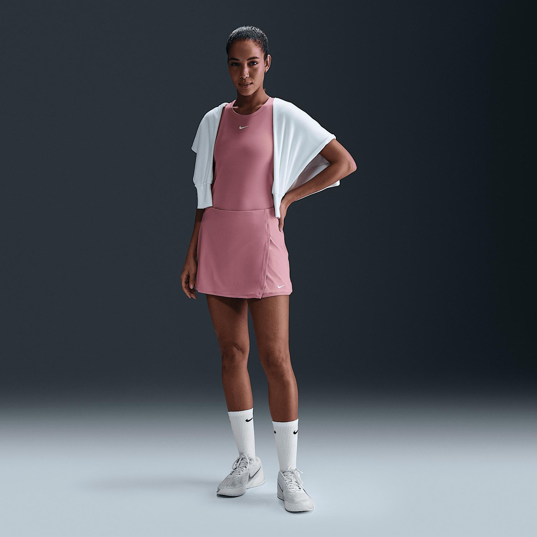 Nike Womens Victory Dri-FIT Straight Tennis Skirt | FD5574-010 Product Image