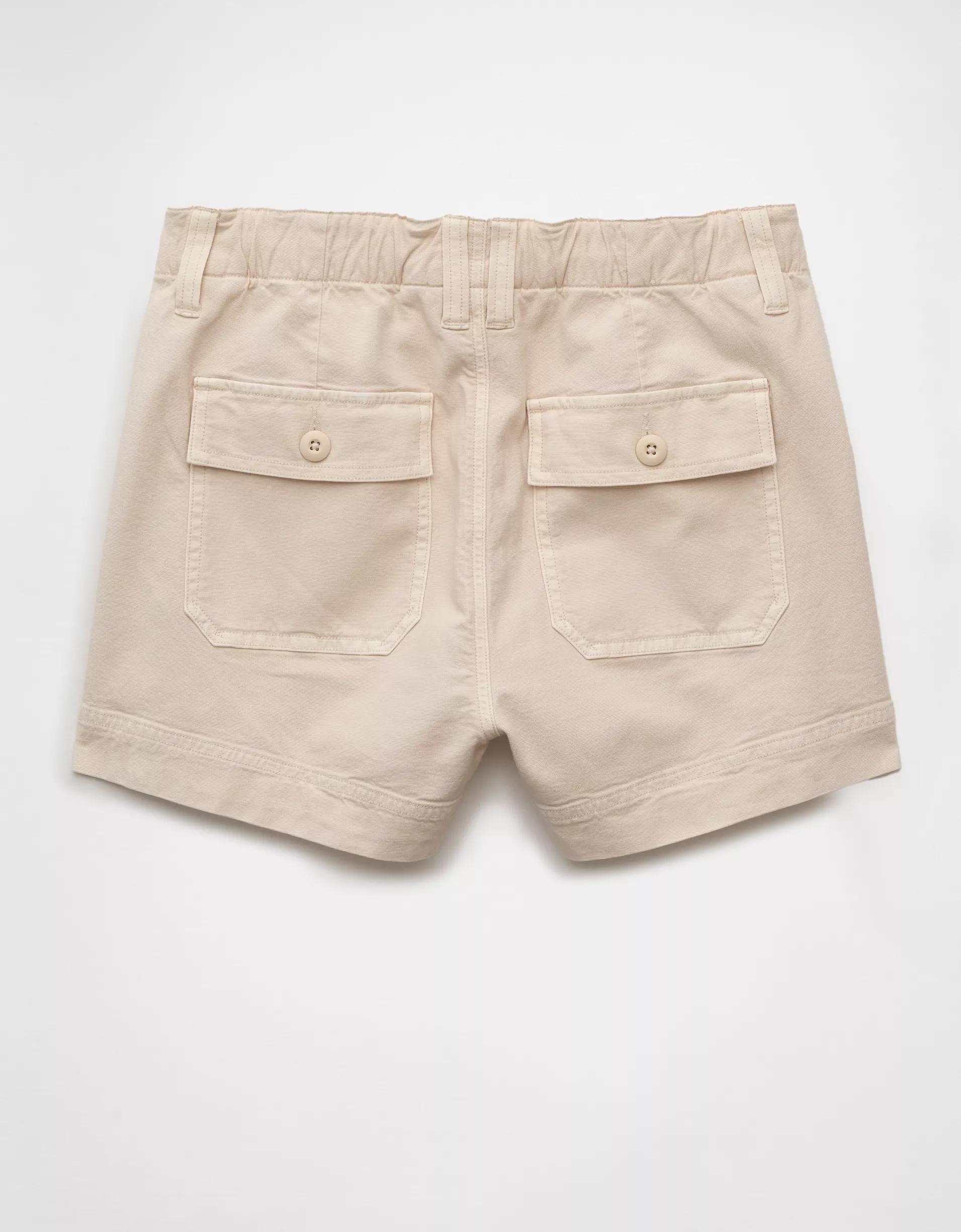AE Stretch High-Waisted Relaxed Utility Short Product Image