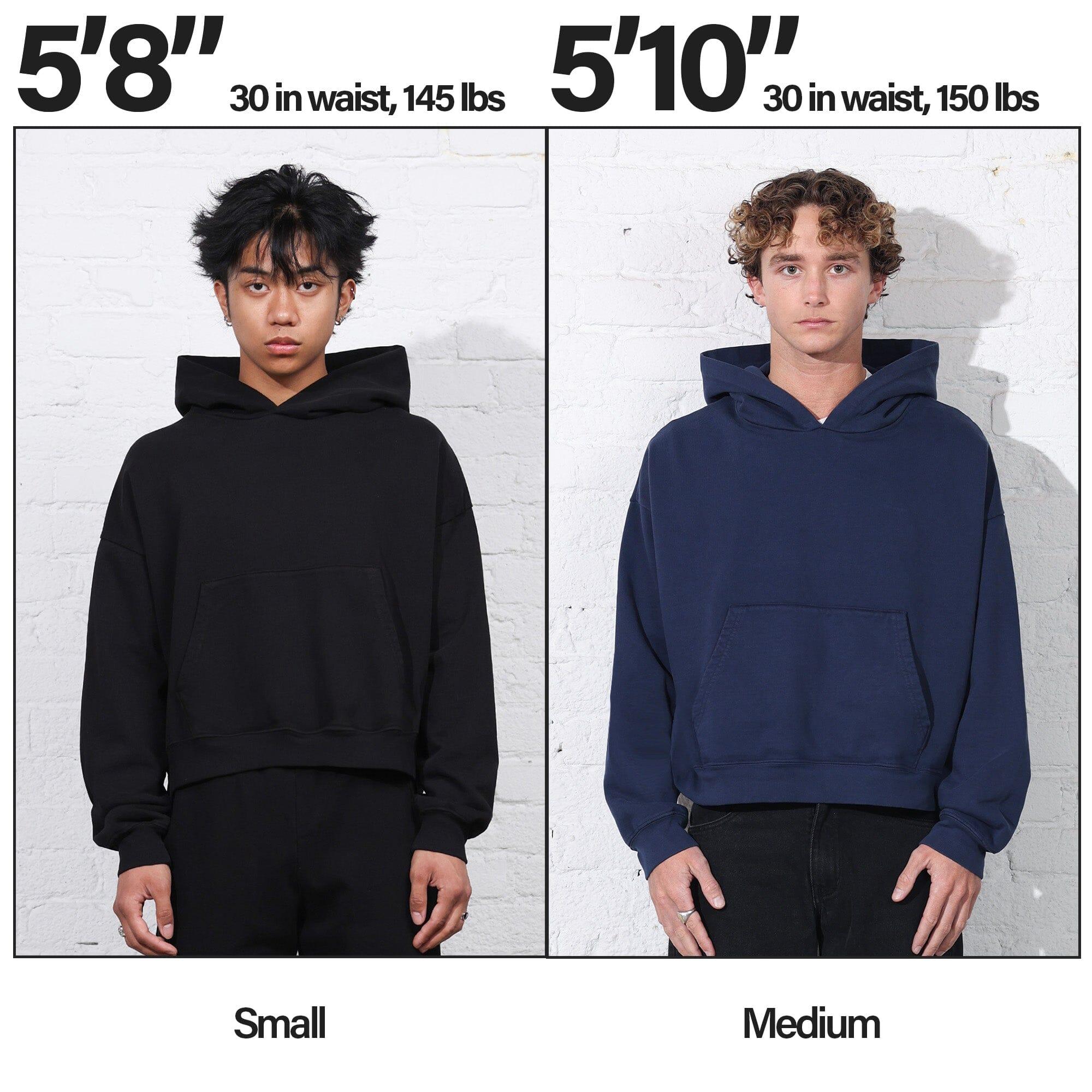 The Bowery Crop Hoodie Male Product Image