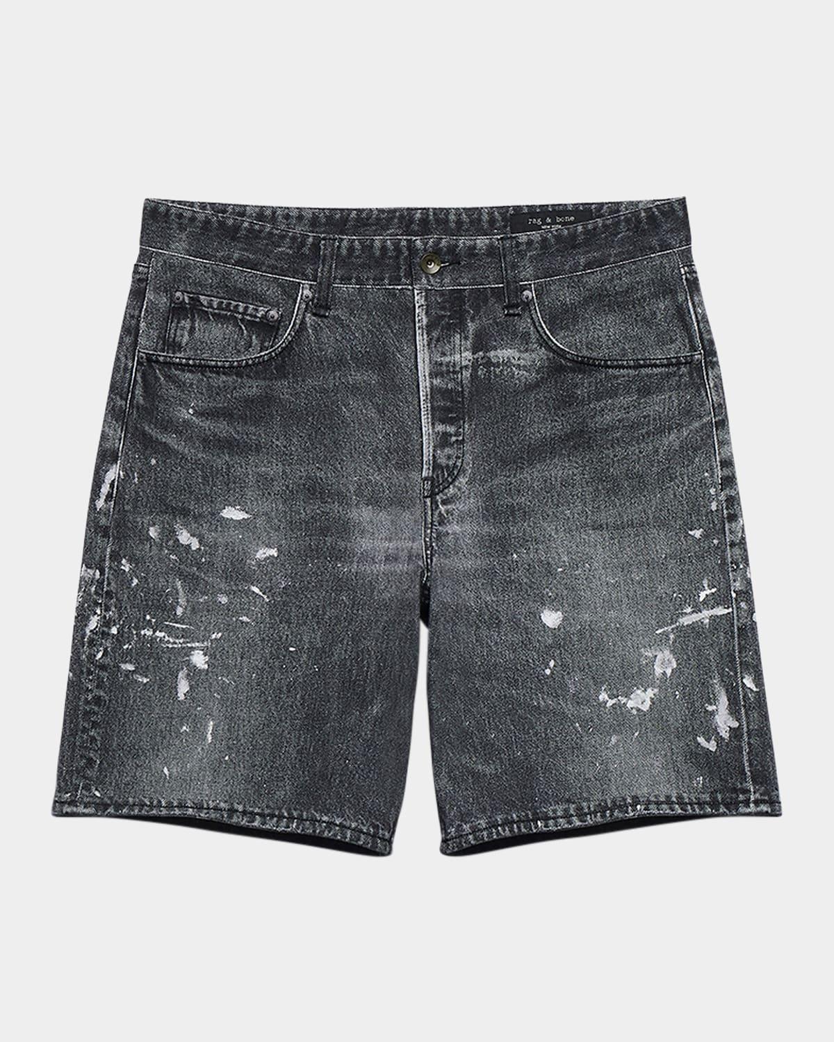 Mens Miramar Straight-Fit Denim Shorts Product Image