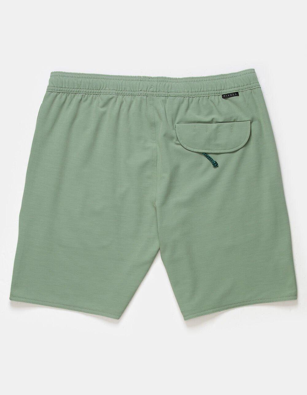 VISSLA Breakers Ecolastic Mens 16.5" Volley Shorts - BLACK Product Image