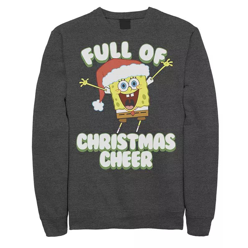 Men's SpongeBob SquarePants Full of Cheer Sweatshirt,  Product Image