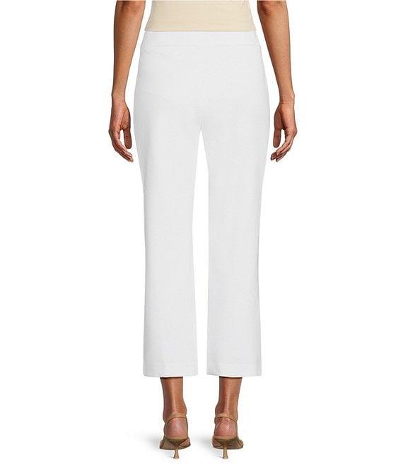Investments Petite Size Pull-On Light Weight Ponte Kick Flare Crop Pants Product Image