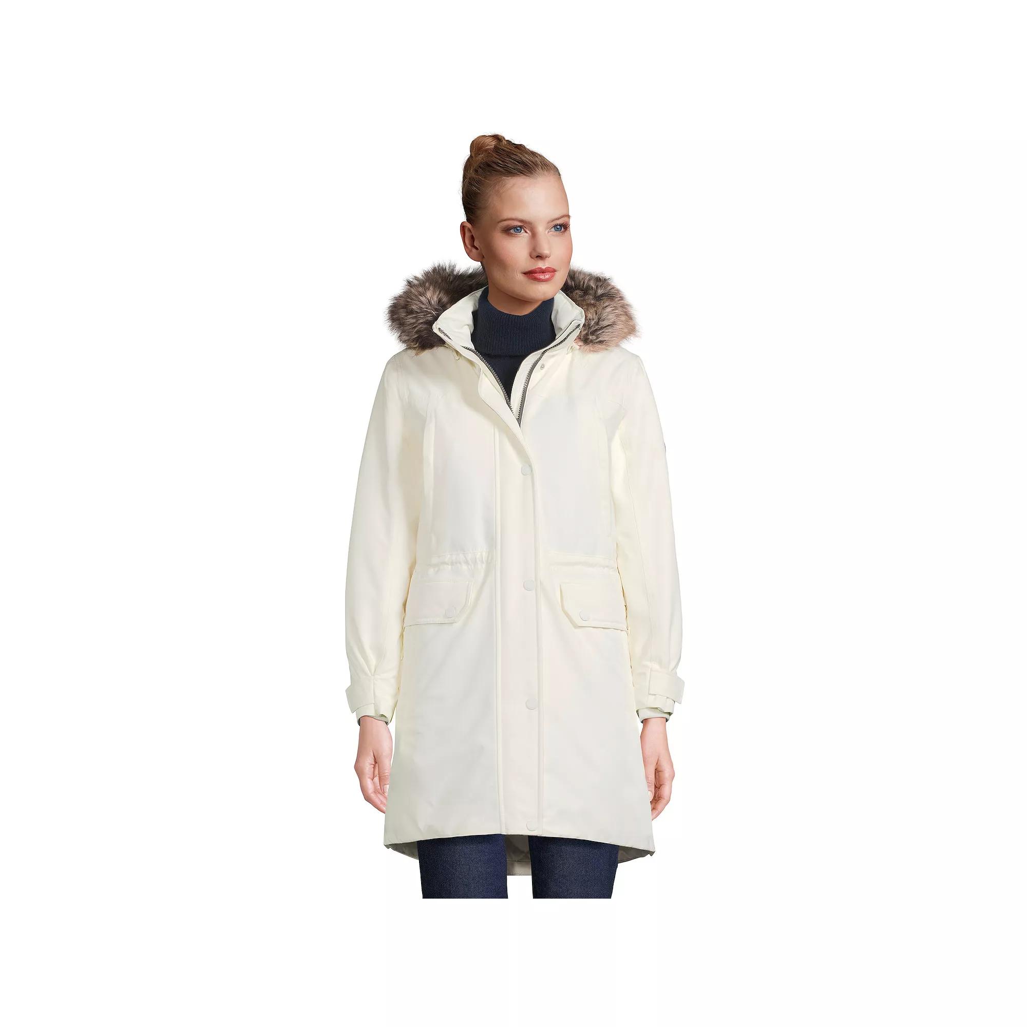 Petite Lands' End Expedition Down Waterproof Winter Parka, Women's,  Product Image
