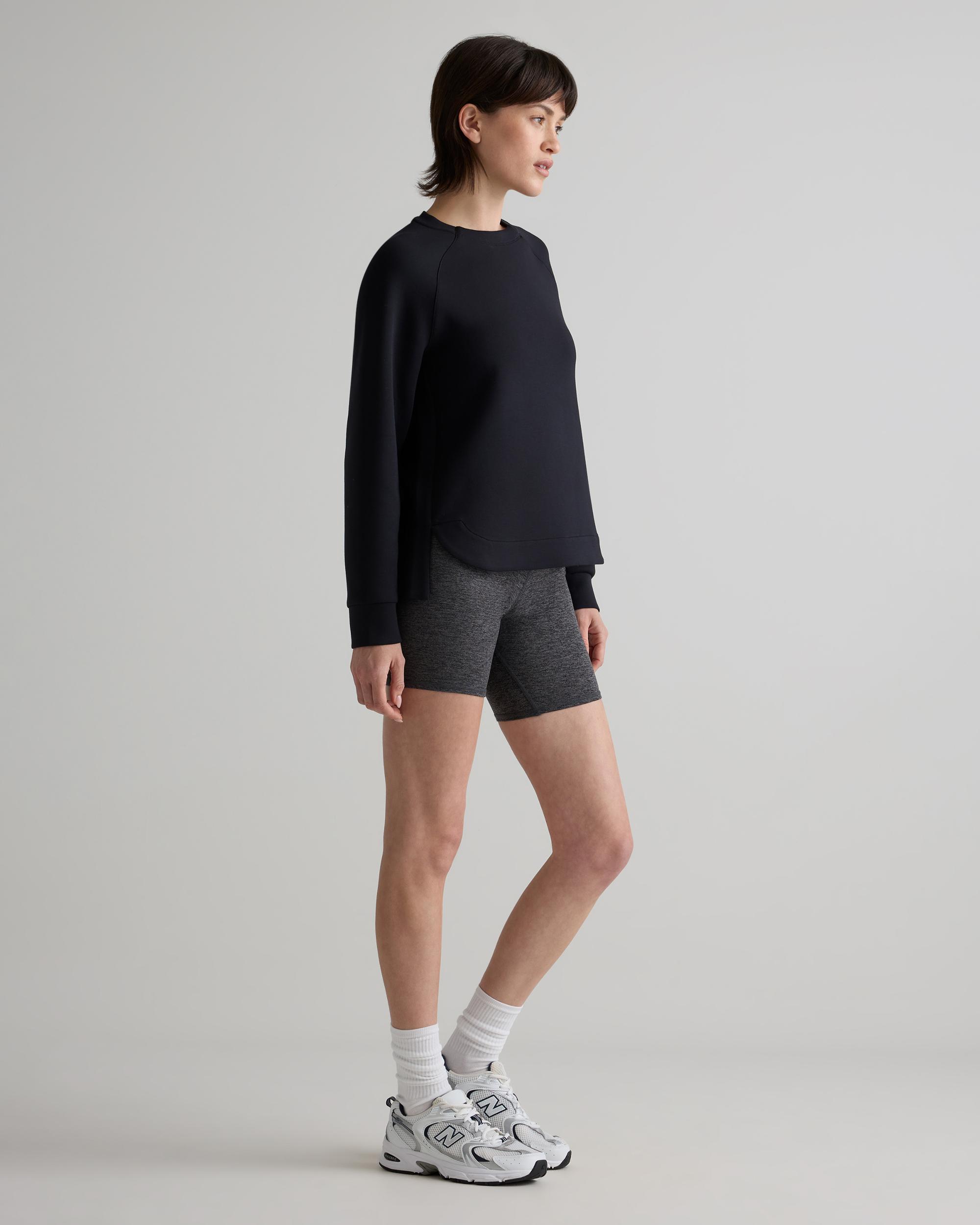 Quince | Women's CloudComfort Crewneck Sweatshirt Tencel Product Image