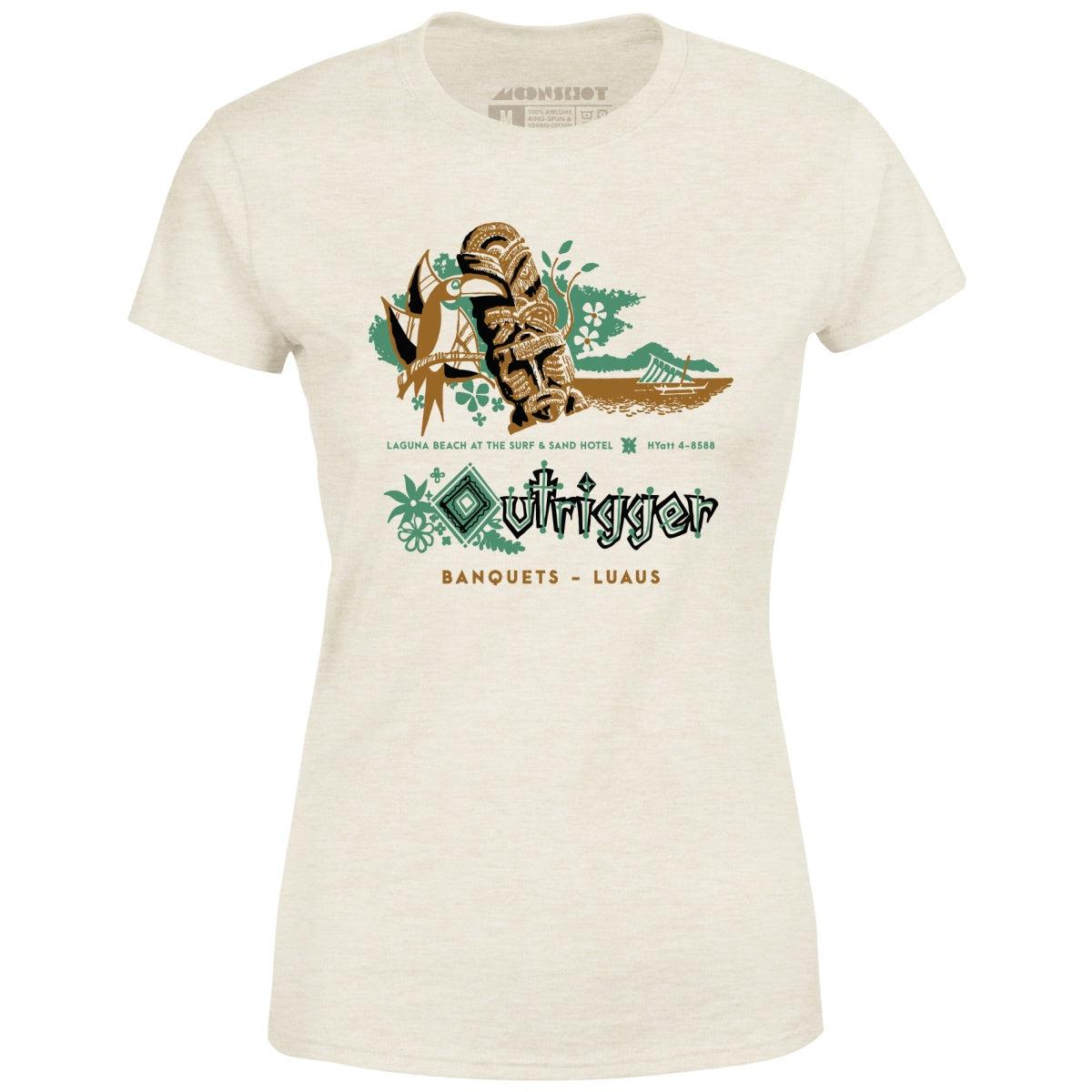 Billingsley's Outrigger v3 - Laguna Beach, CA - Vintage Tiki Bar - Women's T-Shirt Female Product Image