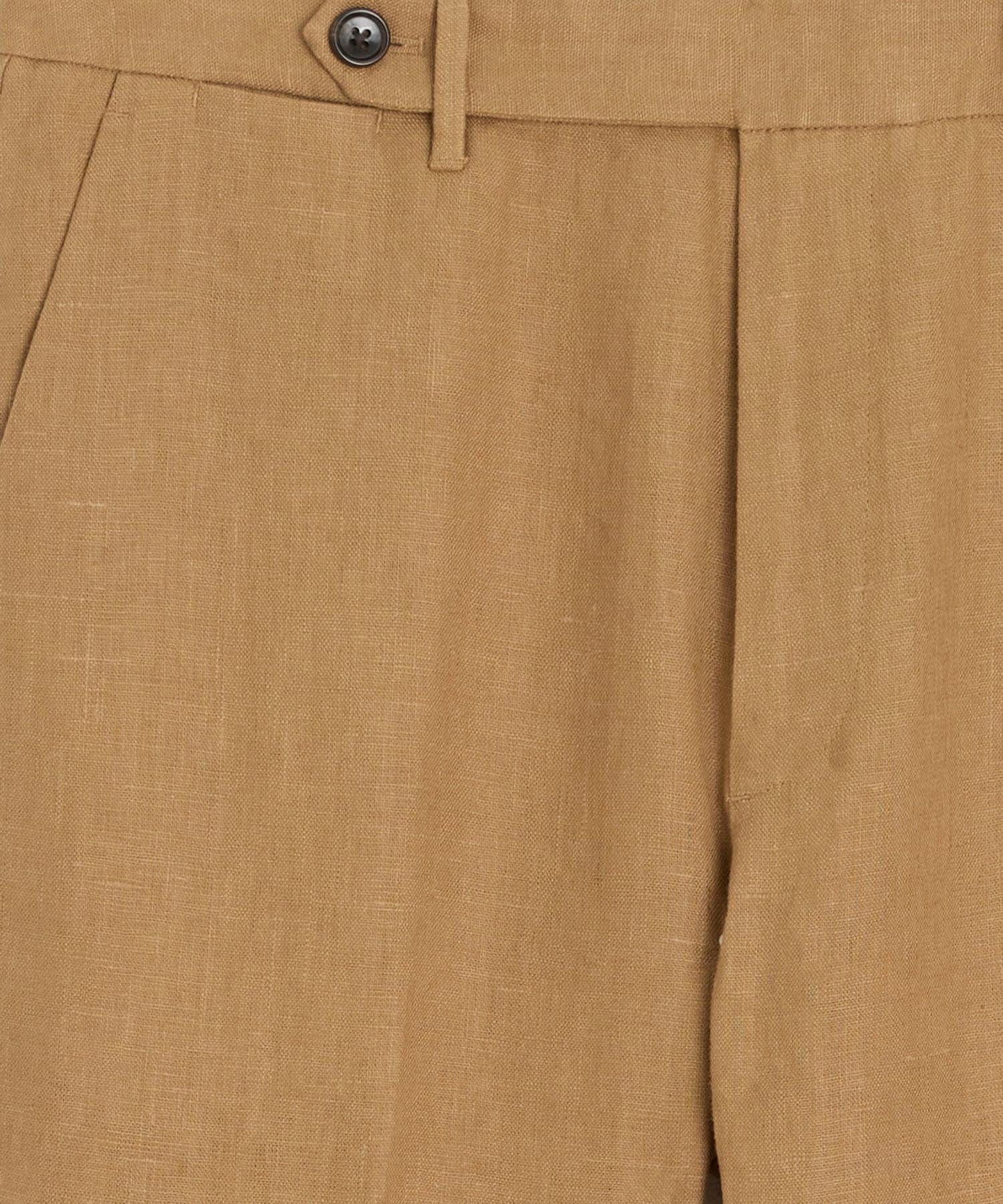 Straight Fit Linen Beach Pant Product Image