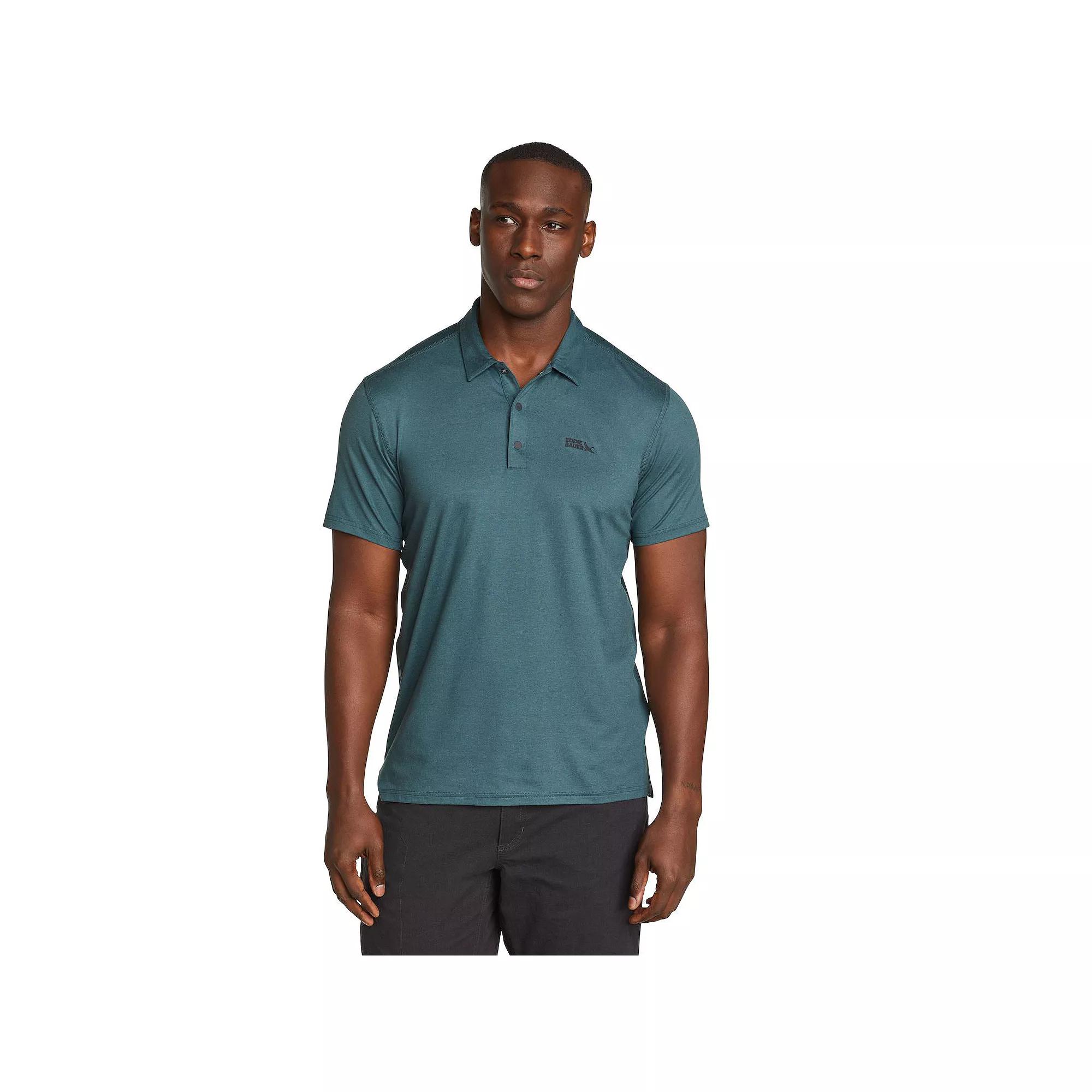 Men's Eddie Bauer Short Sleeve Mountain Trek 2.0 Polo Shirt,  Product Image