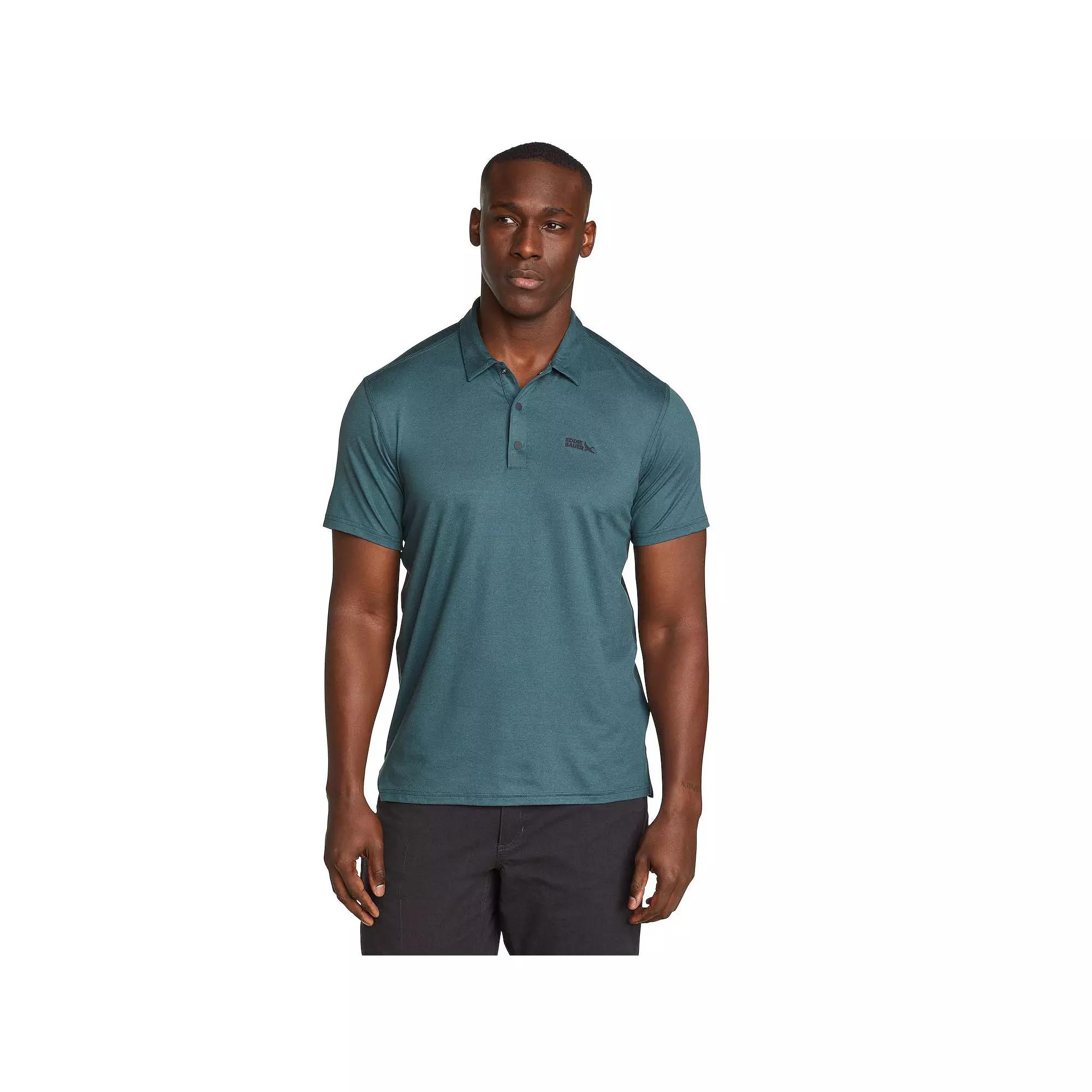 Men's Eddie Bauer Short Sleeve Mountain Trek 2.0 Polo Shirt,  Product Image