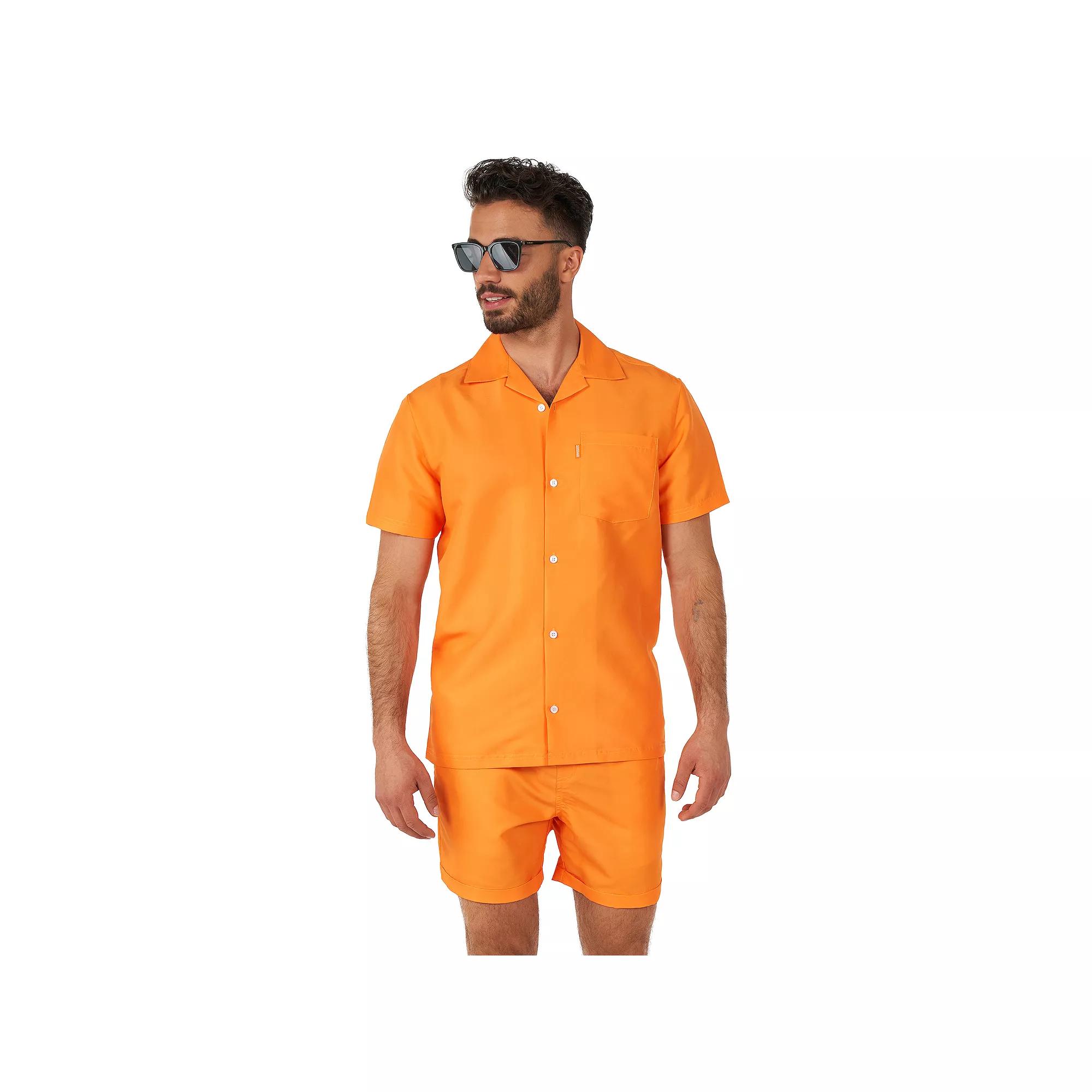Men's OppoSuits The Orange Short-Sleeve Shirt & Shorts Set, Boy's, Size: Small Product Image