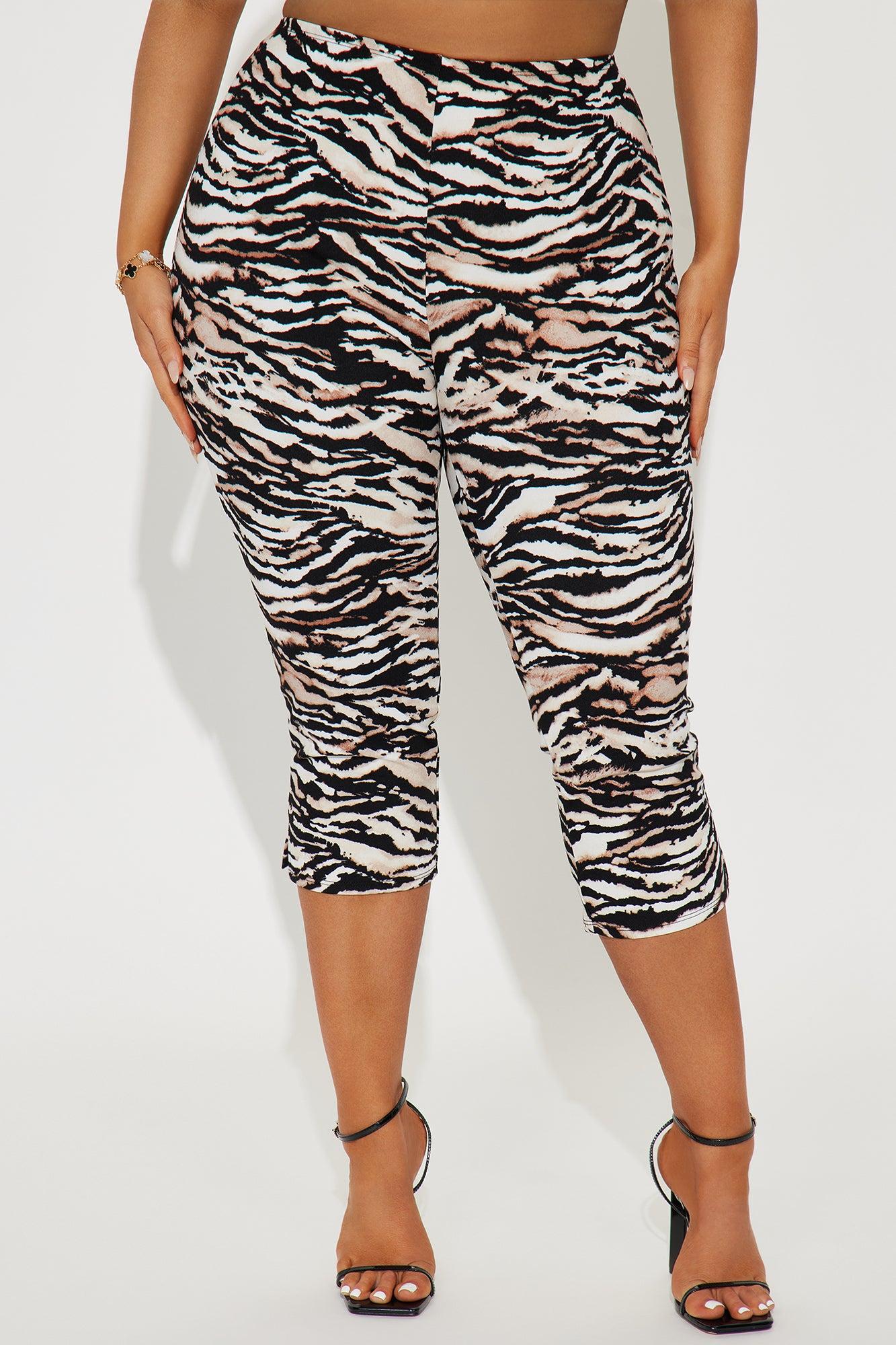 When I See You Capri Legging - Taupe/combo Product Image