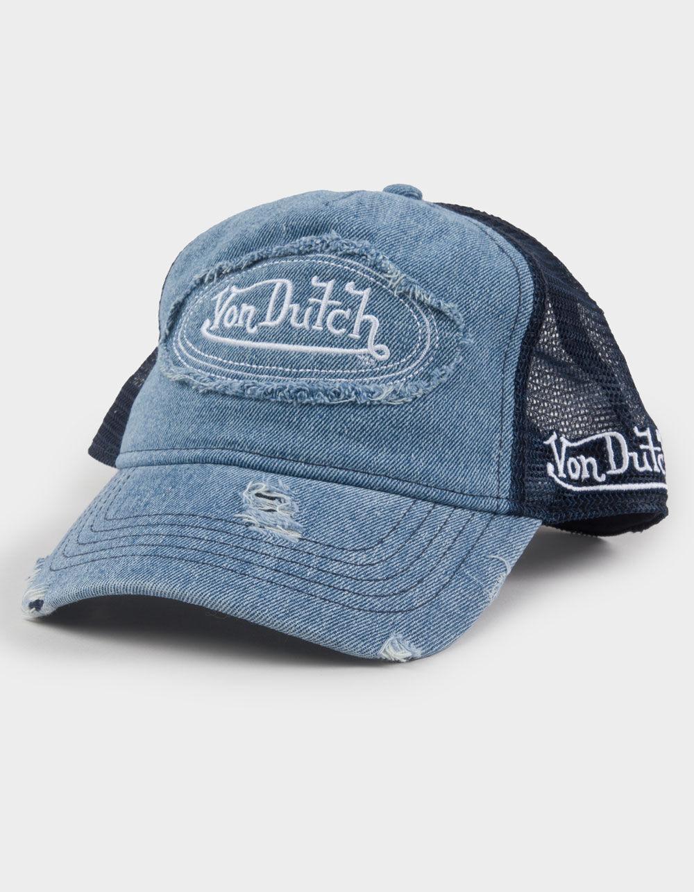 VON DUTCH Trucker Hat - DENIM Product Image
