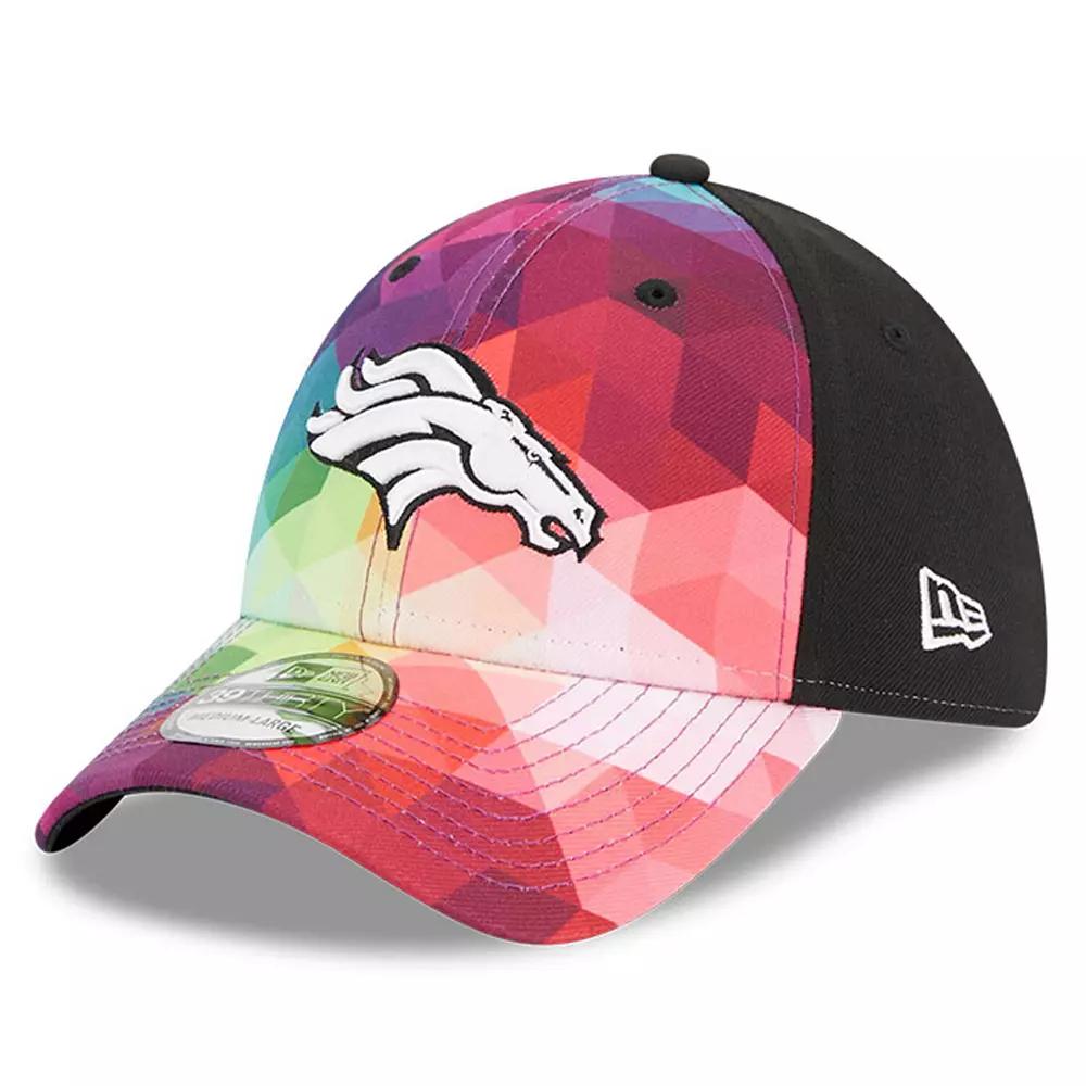 Men's New Era Pink Denver Broncos 2023 NFL Crucial Catch 39THIRTY Flex Hat,  Product Image