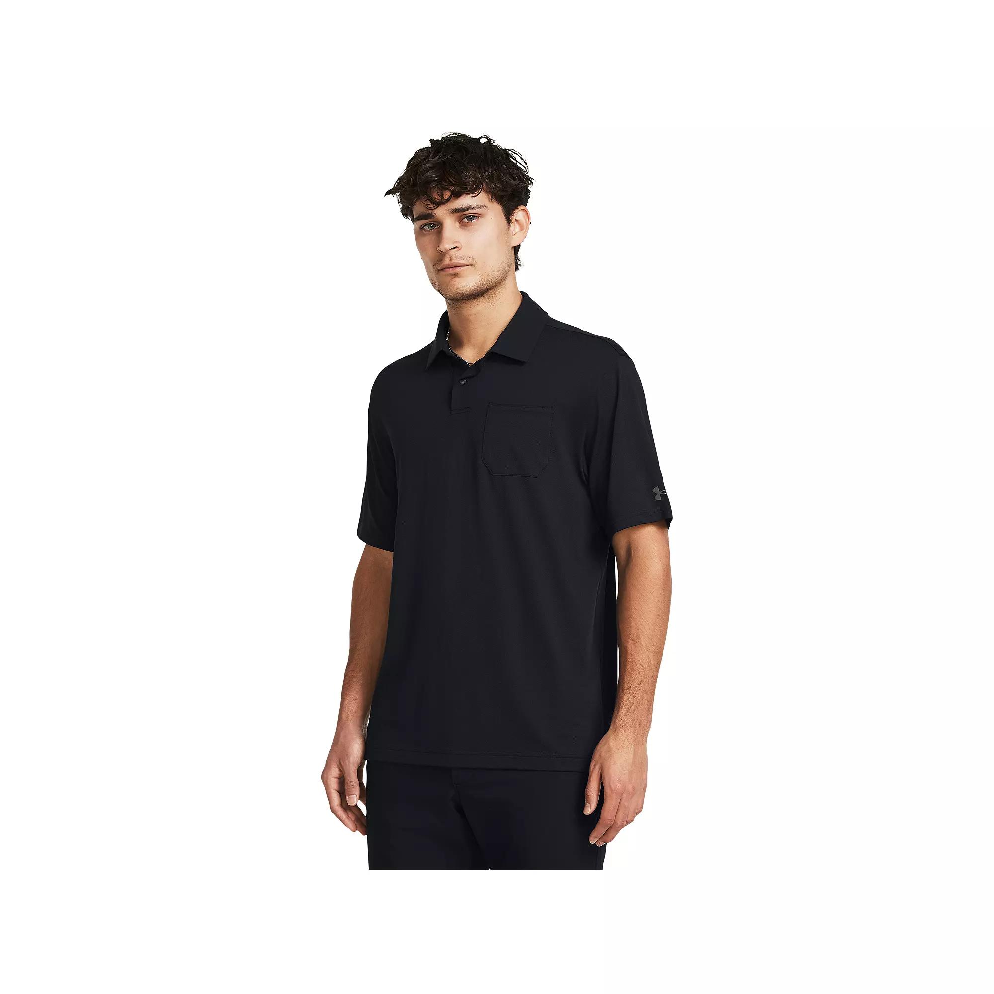 Men's Under Armour Performance Pocket Golf Polo,  Product Image