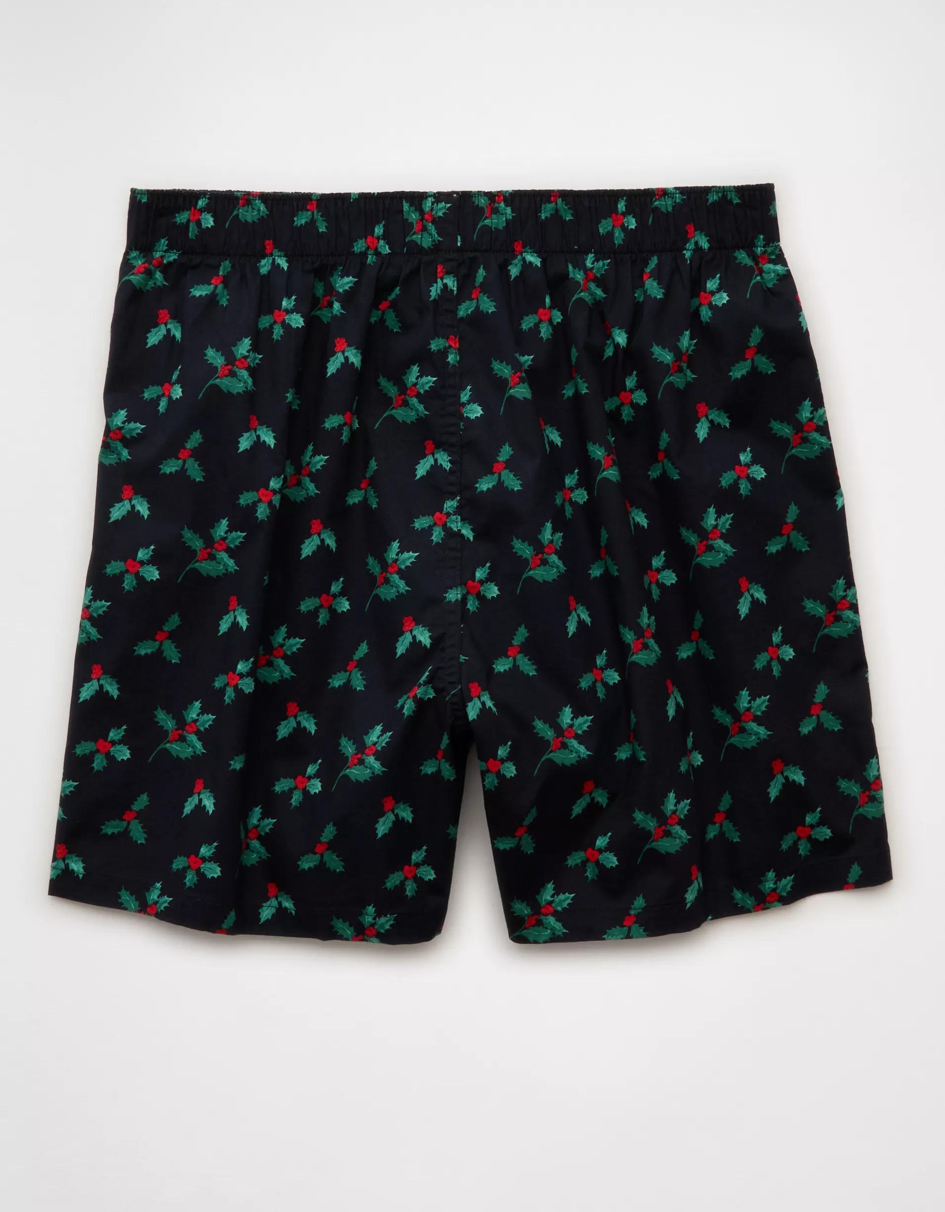 AEO Grinch Face Stretch Boxer Short Product Image