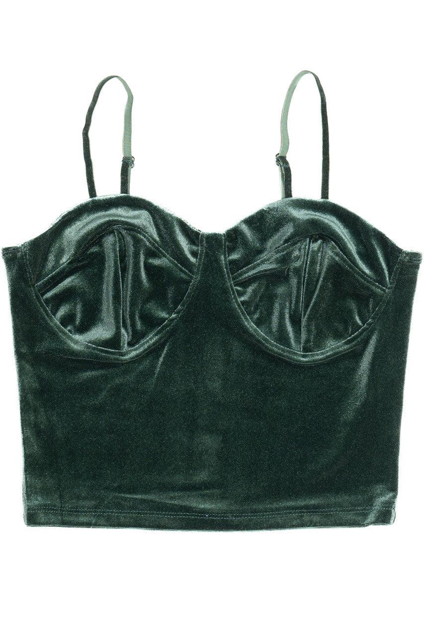 Velvet Bustier Cami Product Image