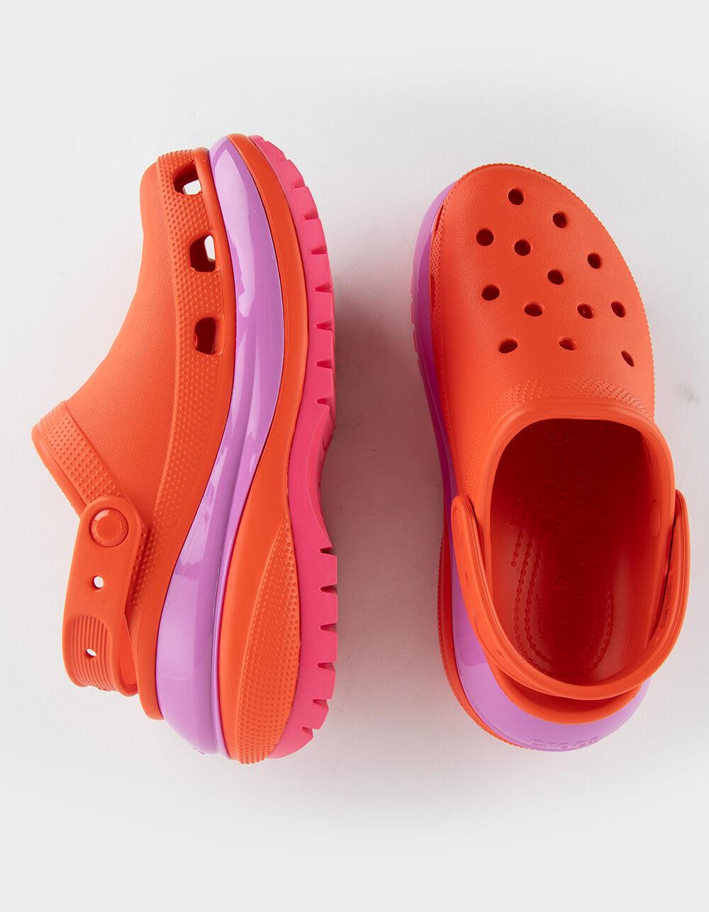 CROCS Mega Crush Womens Platform Clogs - RED Product Image