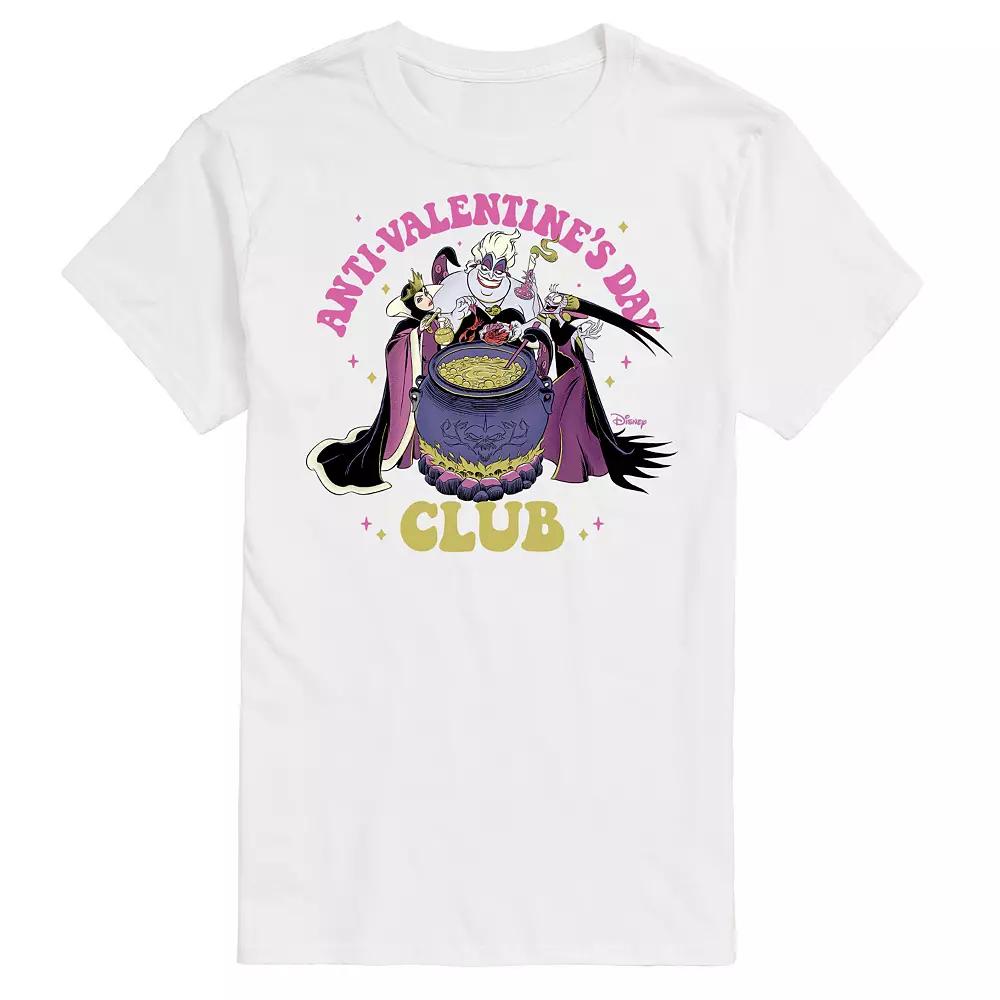 Disney Villains Ursula Men's Anti Valentines Day Club Graphic Tee,  Product Image
