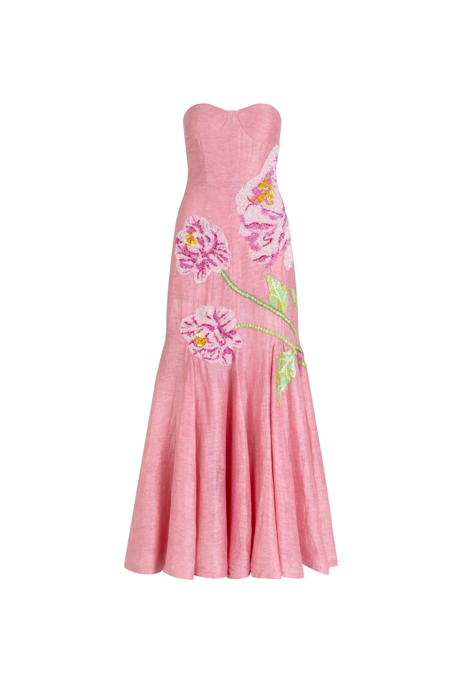 Peony Petaleeza Corset Gown Product Image