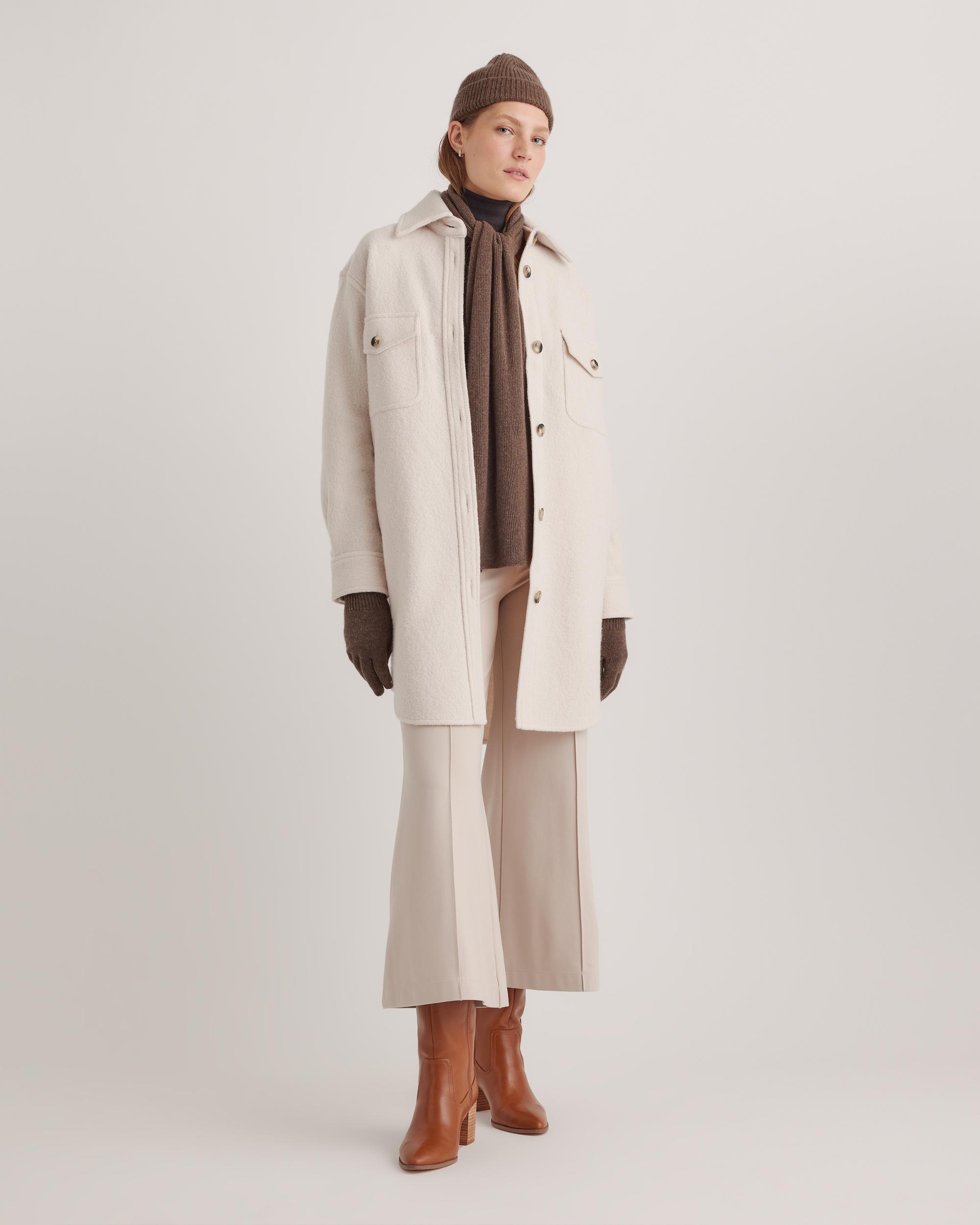 Quince | Women's Mongolian Cashmere Gloves Product Image