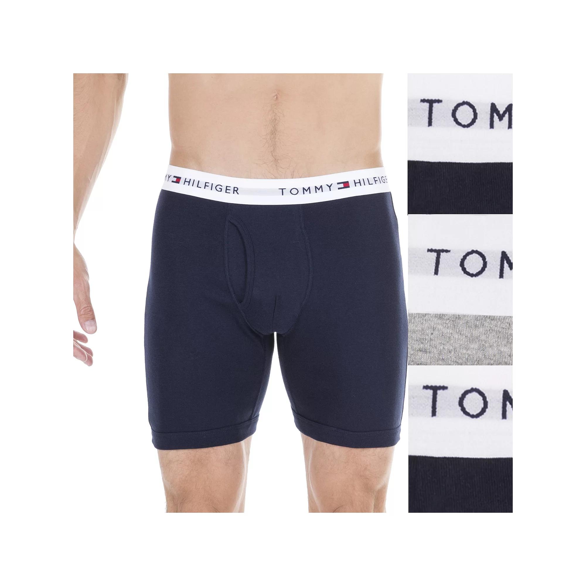 Men's Tommy Hilfiger 3-pack Cotton Classic Boxer Briefs,  Product Image