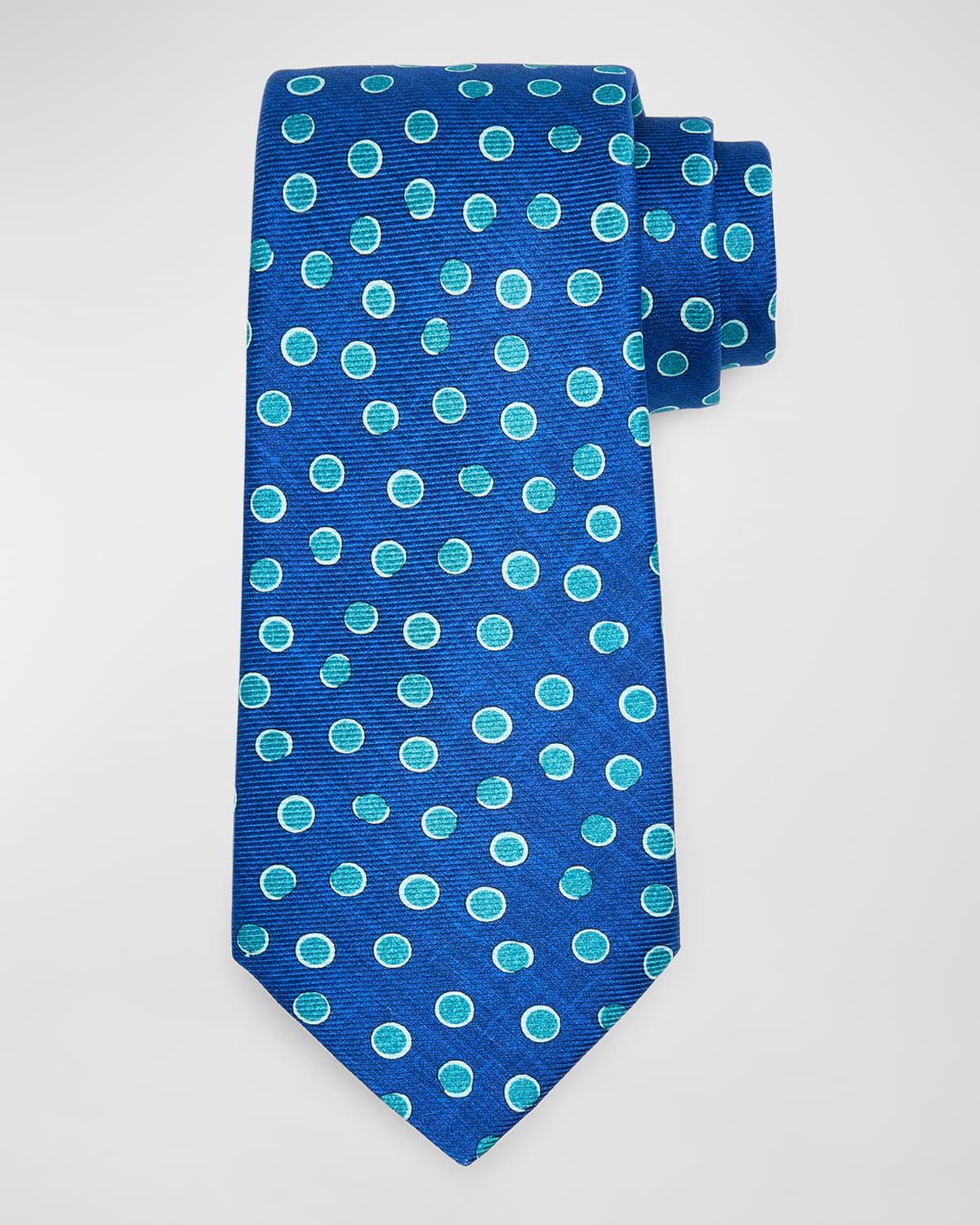 Mens Dot-Print Tie Product Image