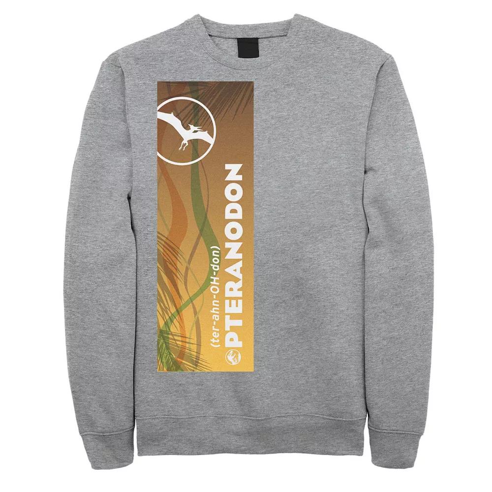 Men's Jurassic World Pteranodon Right Panel Sweatshirt,  Product Image