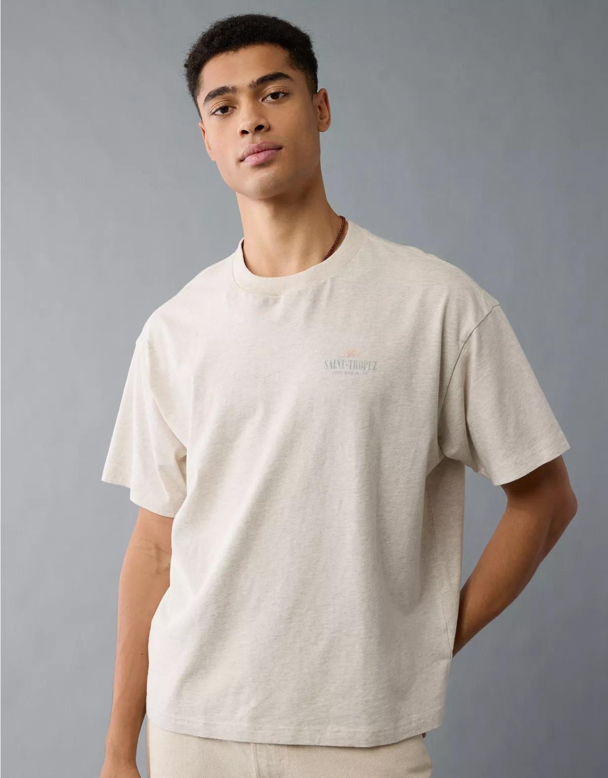 AE Boxy Destination Graphic T-Shirt Product Image