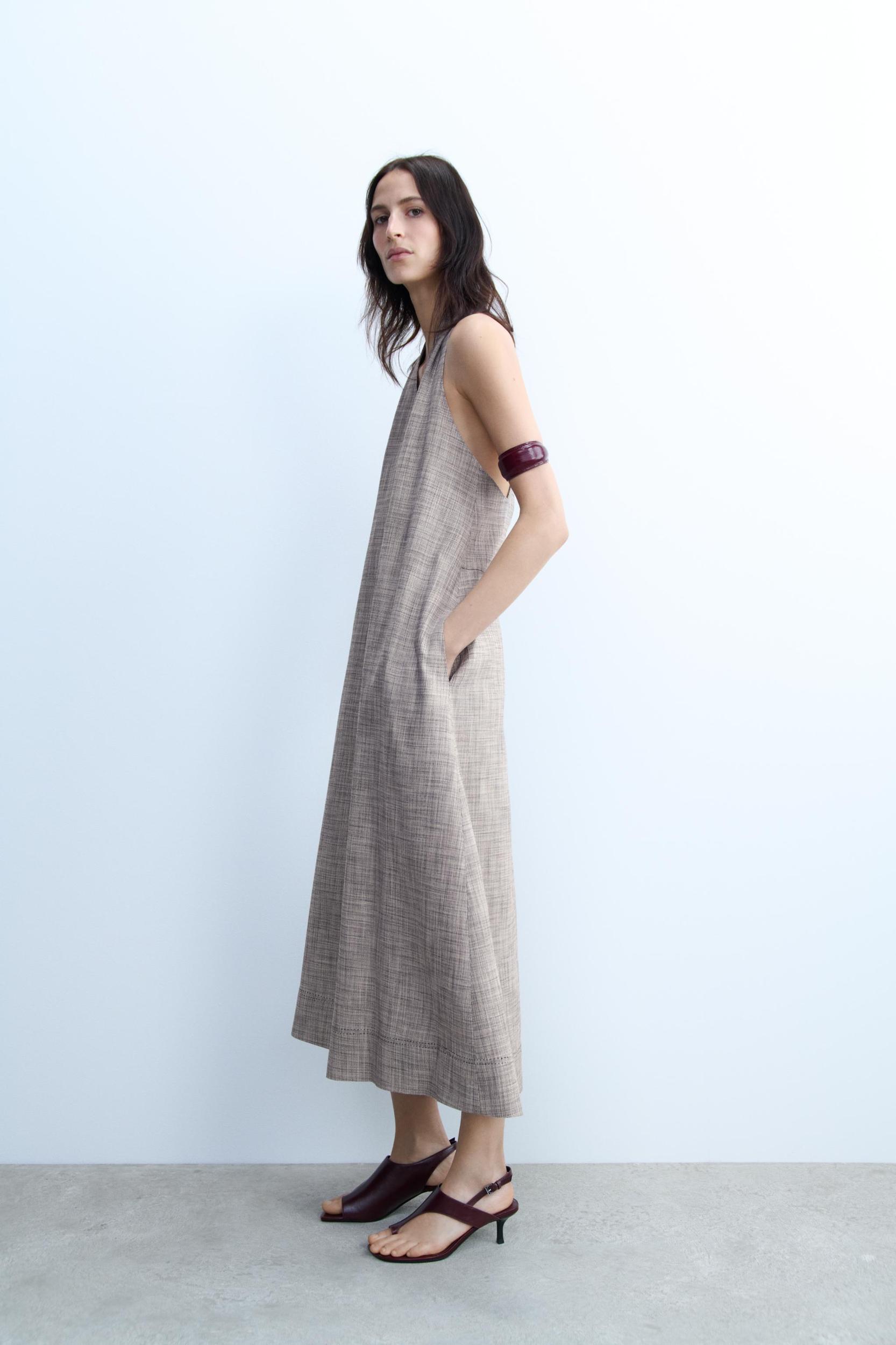 ZW COLLECTION HALTER MIDI DRESS Product Image