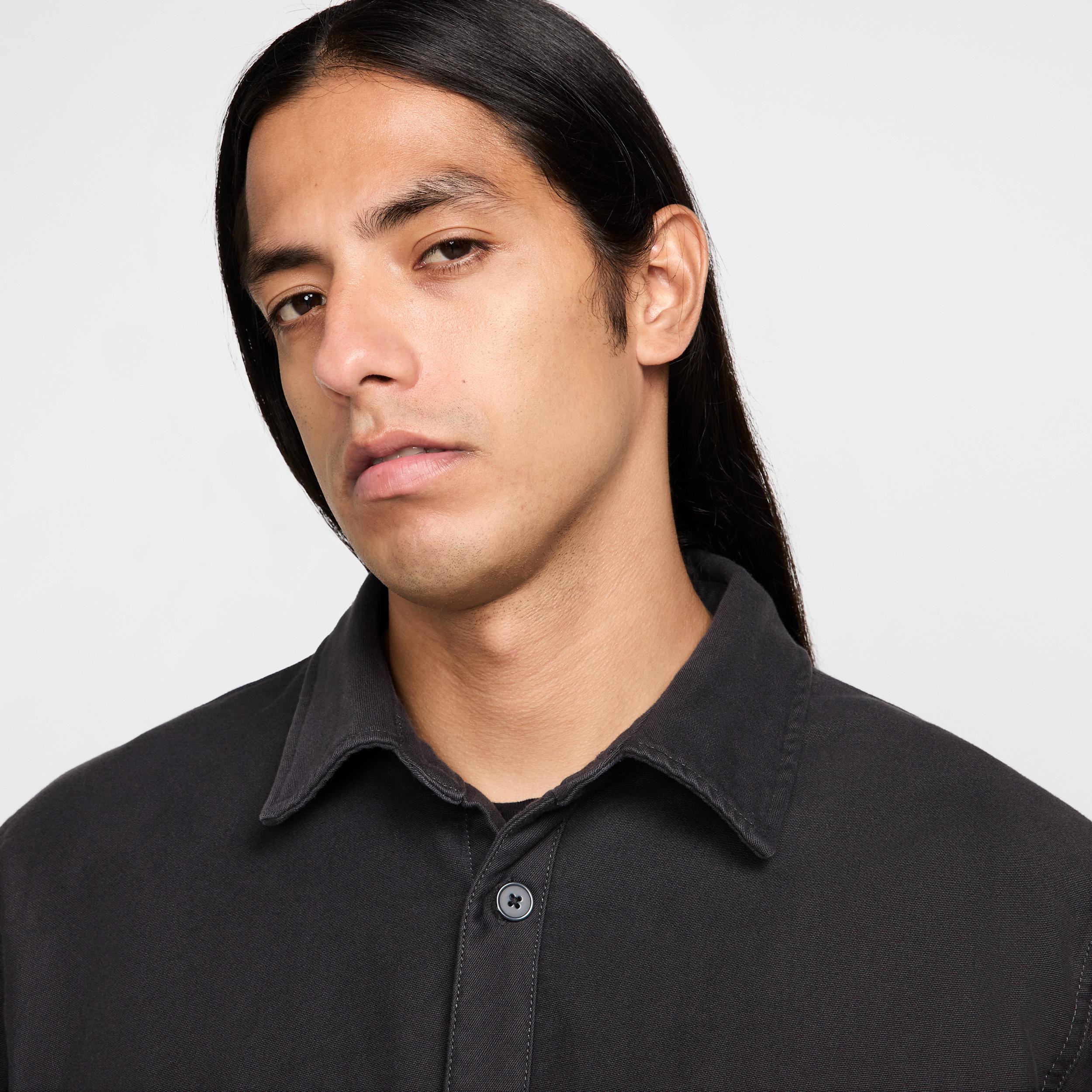 Nike Mens Life Long-Sleeve Chamois Field Shirt | FB7742-060 Product Image