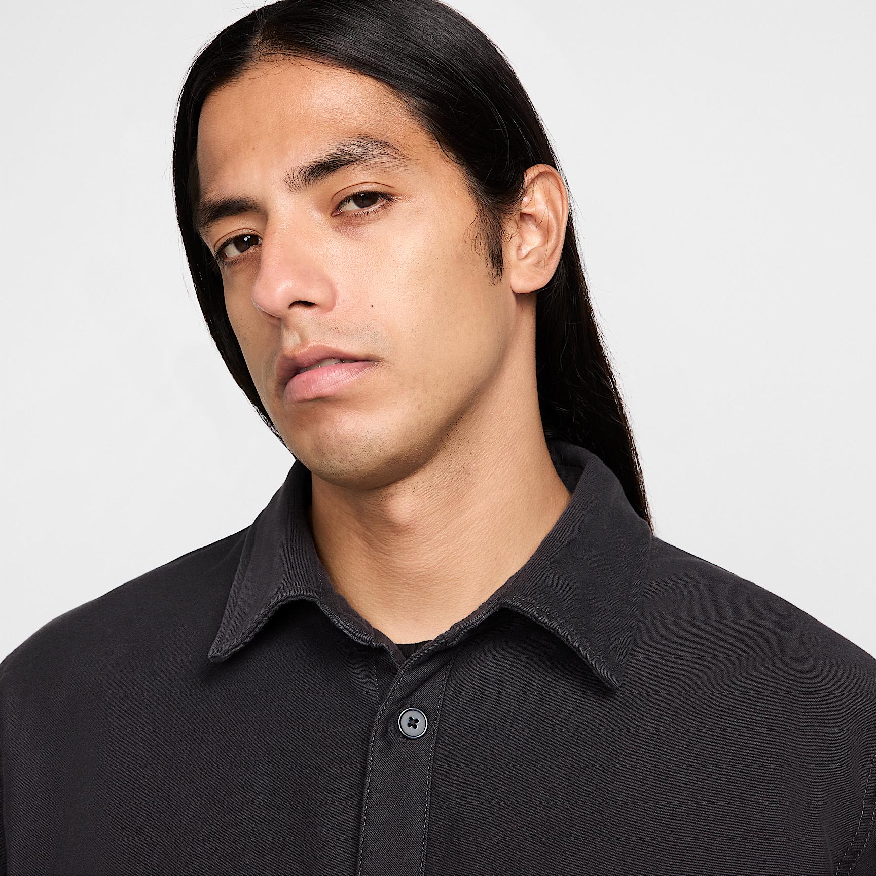 Nike Mens Life Long-Sleeve Chamois Field Shirt | FB7742-060 Product Image