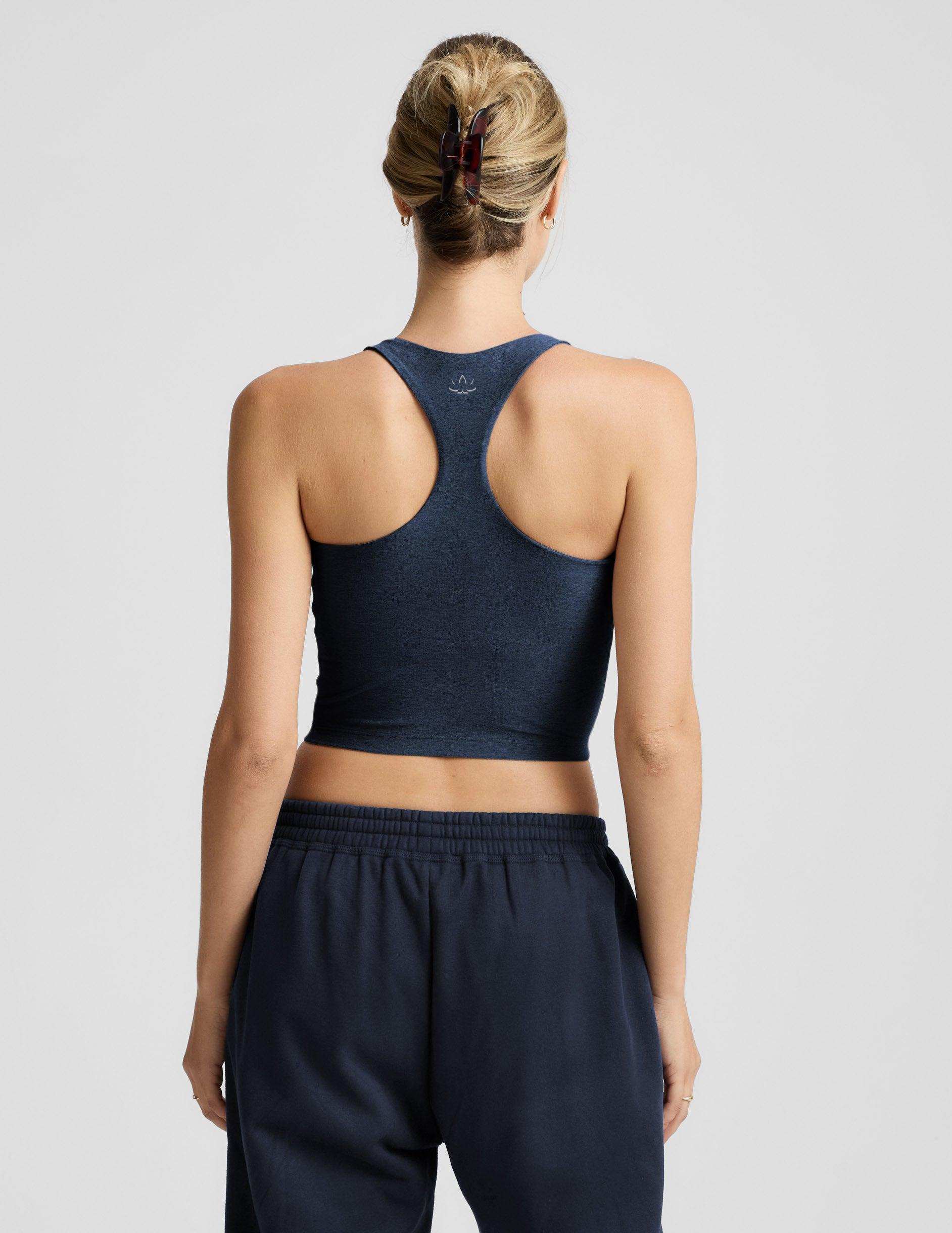 Spacedye™ High Neck Cropped Tank Product Image