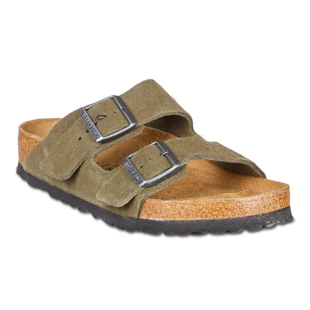 Birkenstock Arizona Suede Leather Sandals Product Image