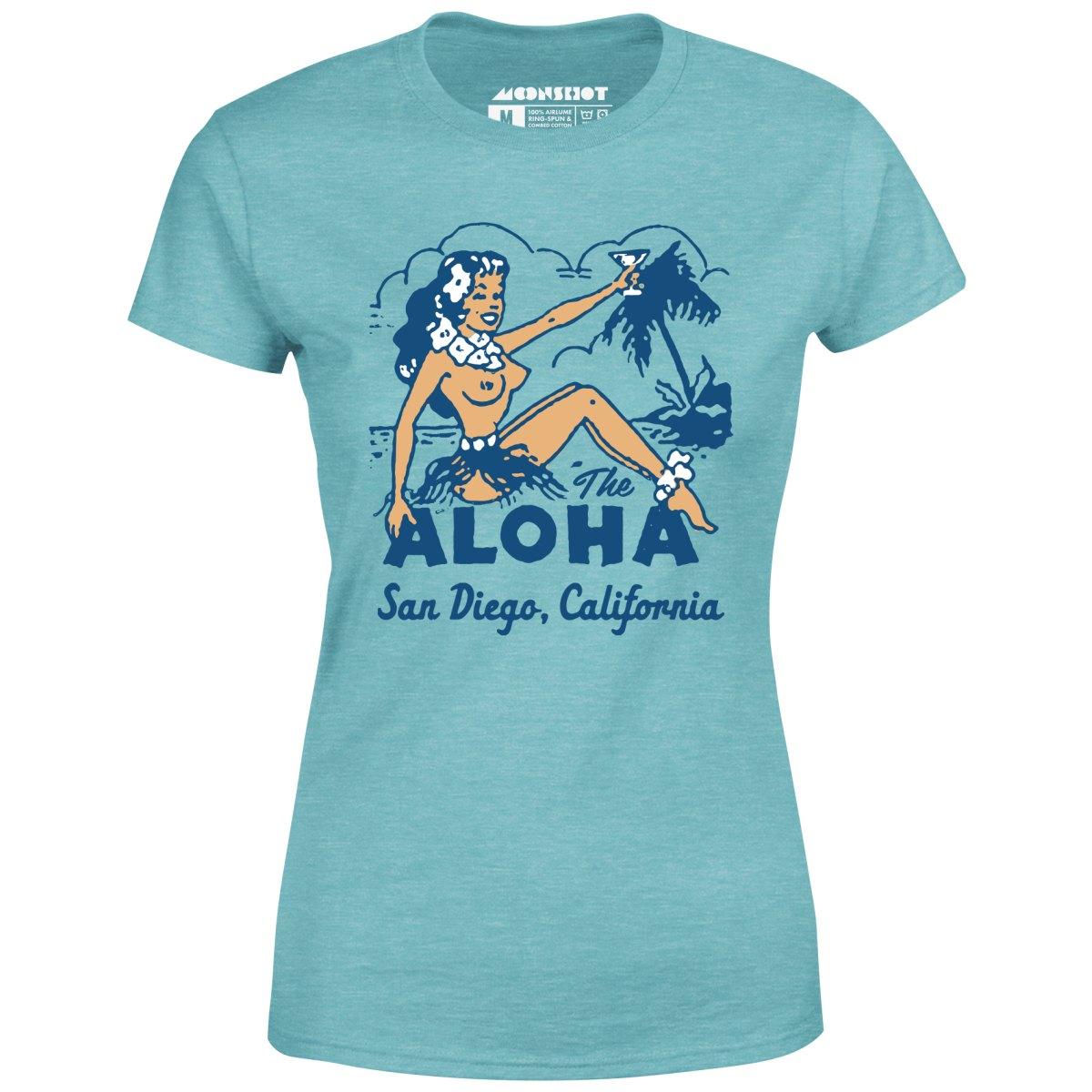 The Aloha - San Diego, CA - Vintage Tiki Bar - Women's T-Shirt Female Product Image