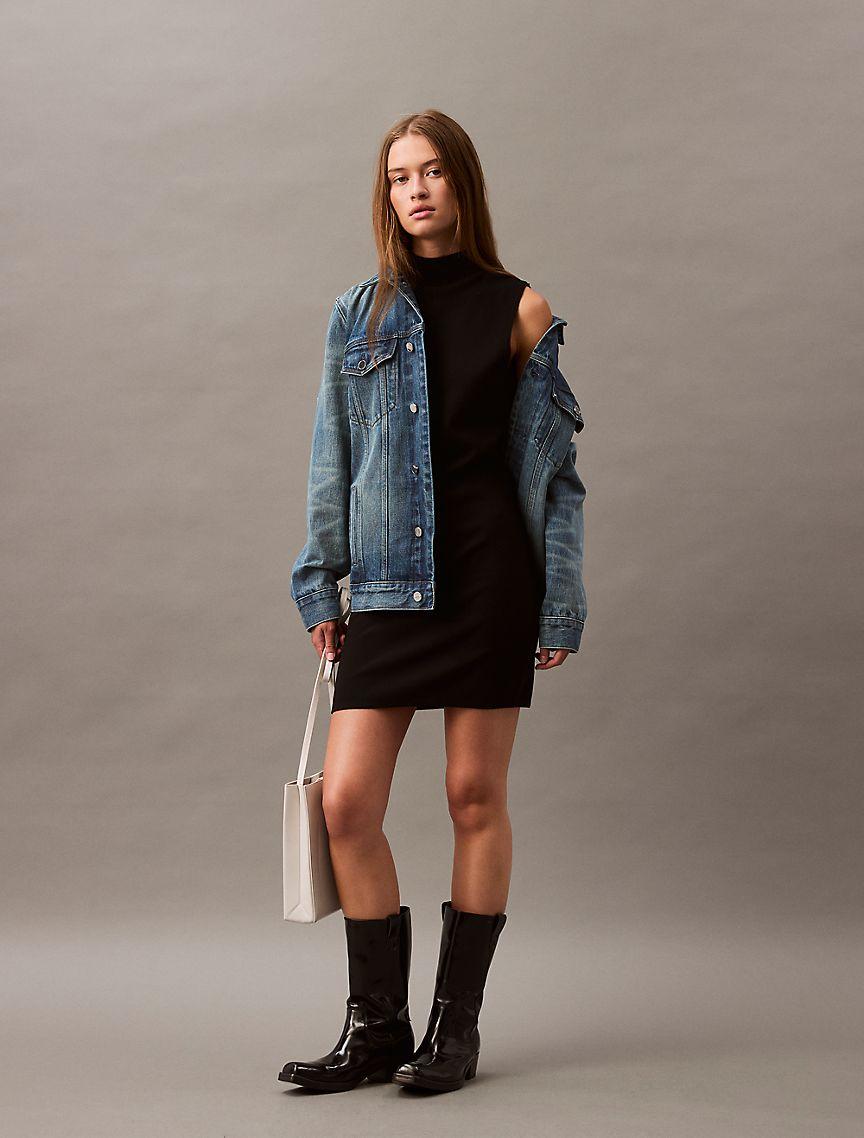 Tech Knit Sleeveless Mini Dress Product Image