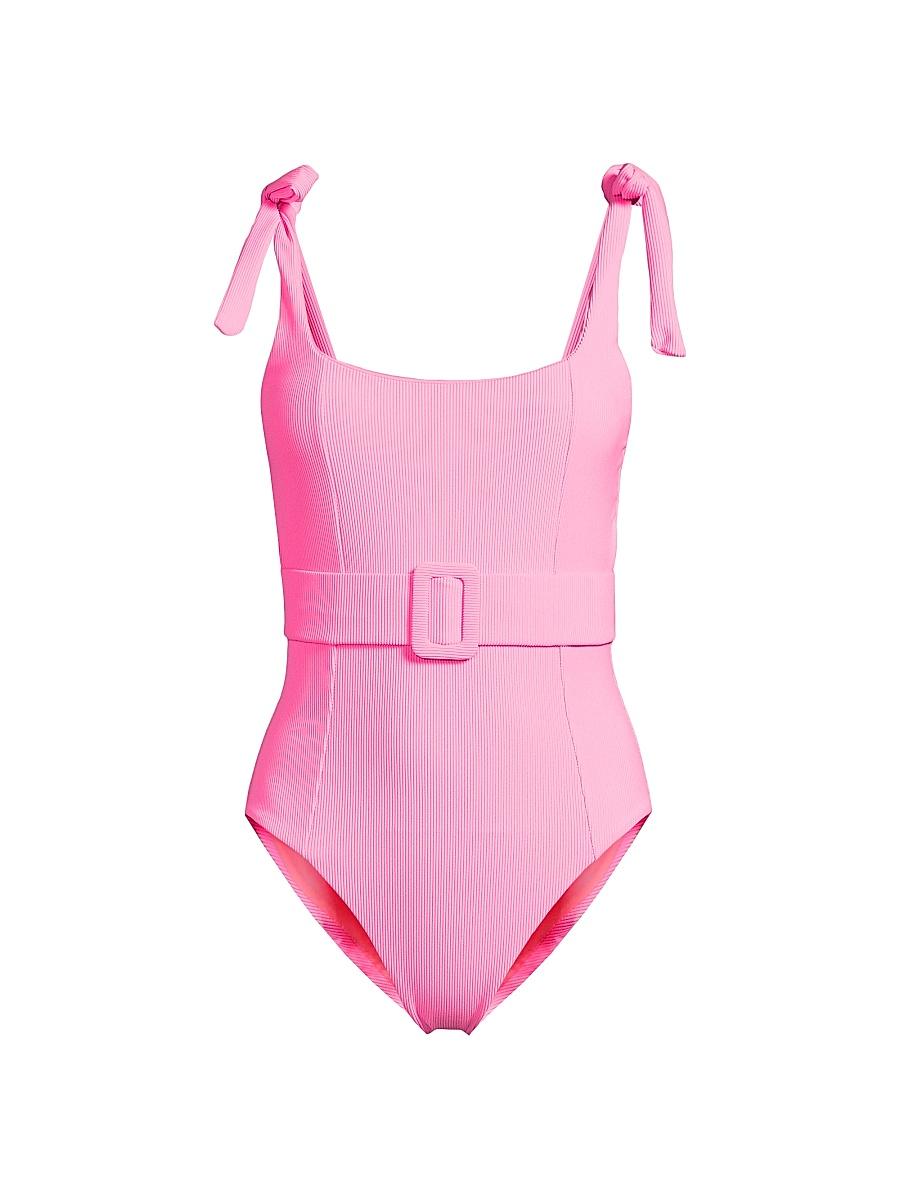 Womens Sydney Ribbed One-Piece Swimsuit Product Image