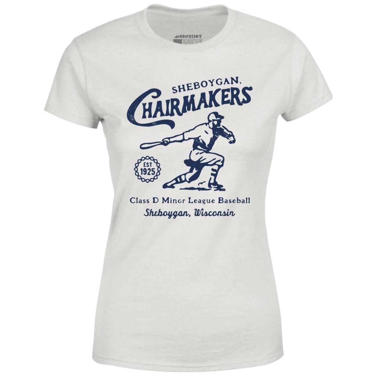 Sheboygan Chairmakers - Wisconsin - Vintage Defunct Baseball Teams - Women's T-Shirt Female Product Image