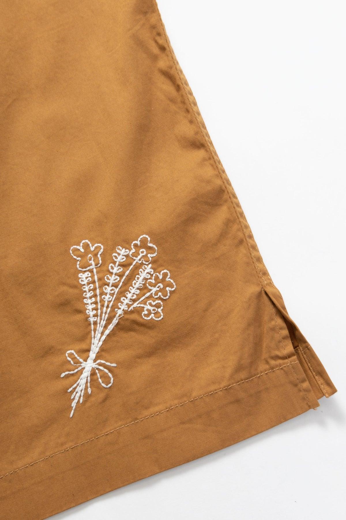 Service Works - Light Twill Picnic Short Sleeve Shirt - Burnt Sugar Product Image