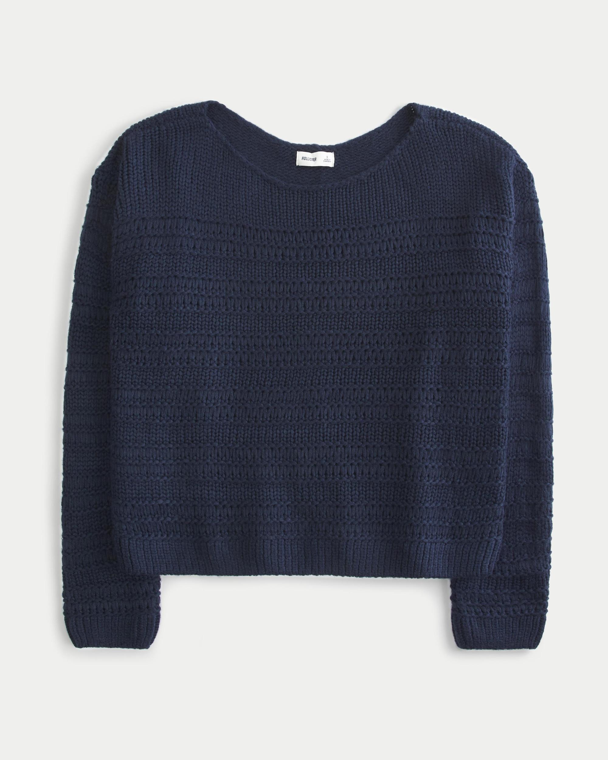 Slouchy Off-the-Shoulder Sweater Product Image