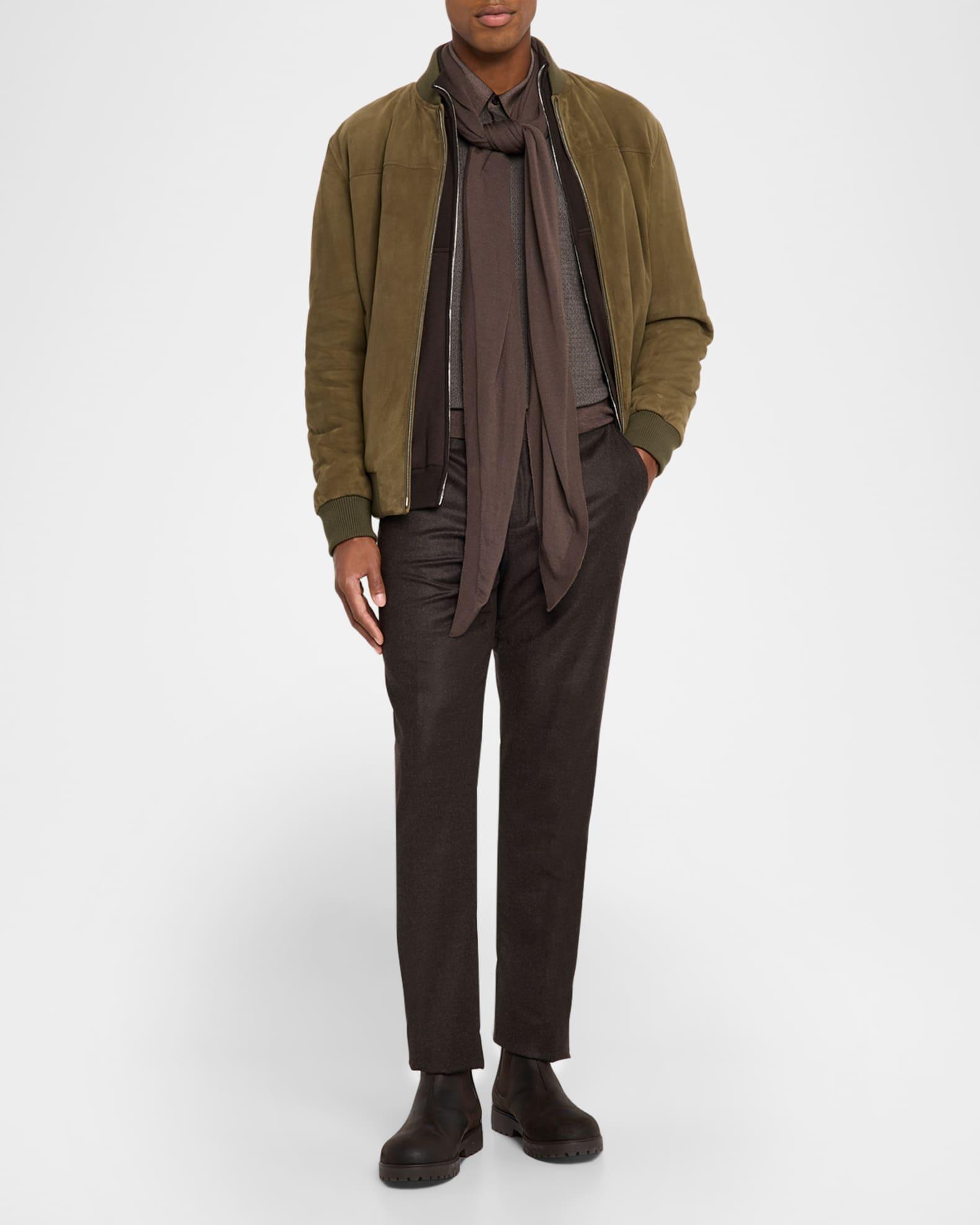 Men's Rombo Wool Scarf Product Image