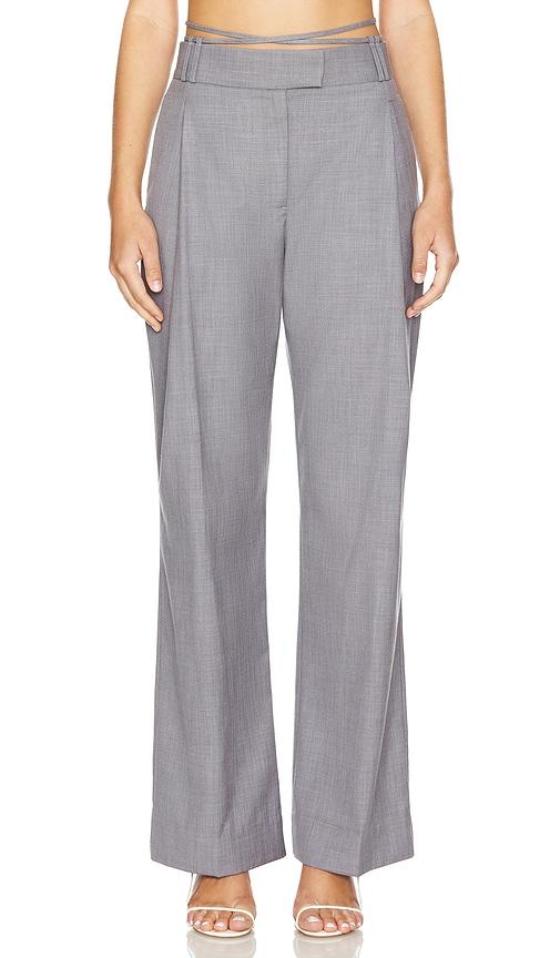 Asher Low Rise Slouch Pant With Tie Shona Joy Product Image