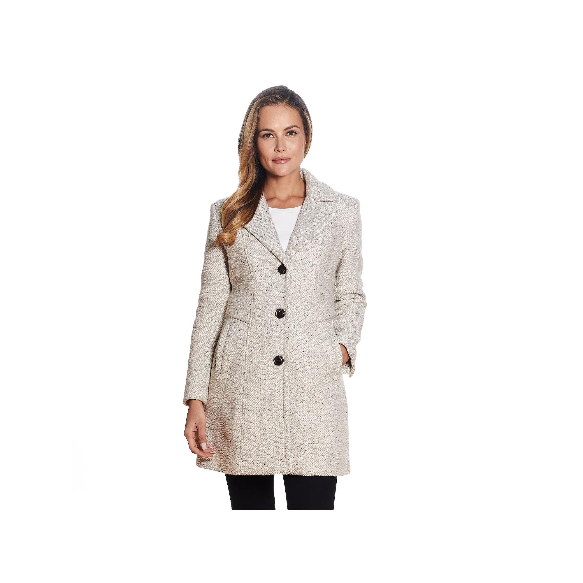 Women's Gallery Wool-Blend Walker Coat,  Product Image