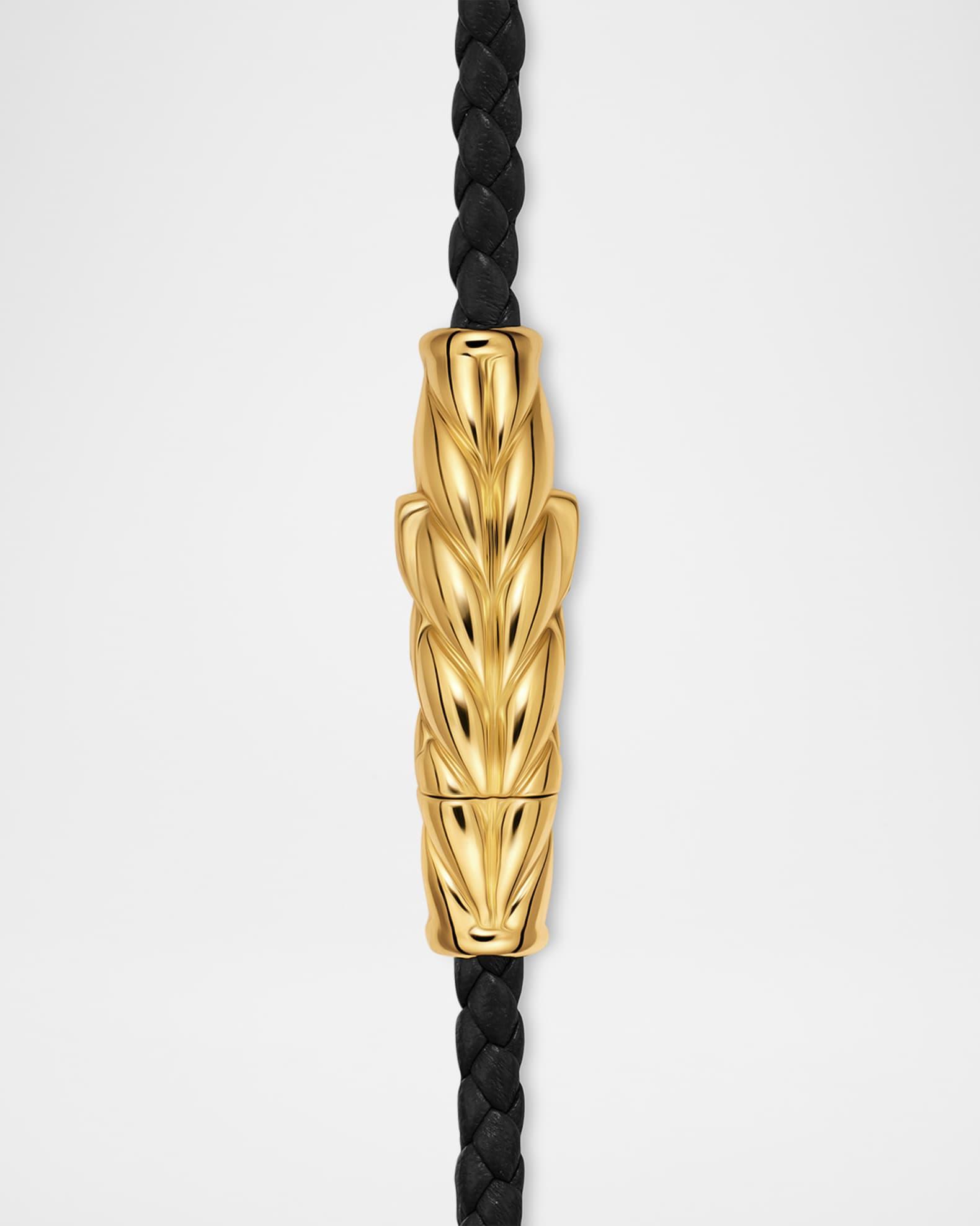 Bold Crossover 3 Row Bracelet in Sterling Silver, 20mm Product Image