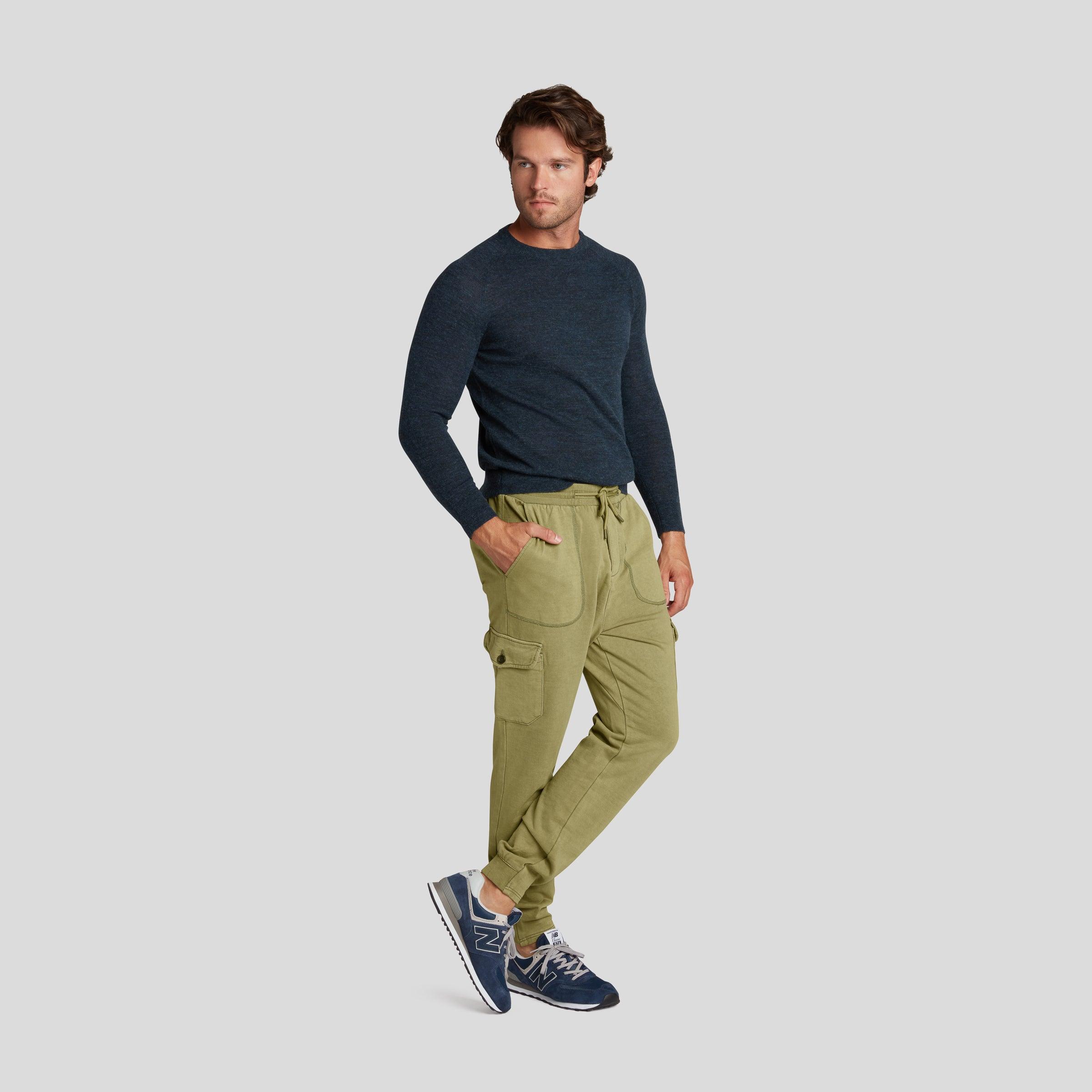 Defender Loopback Cargo Jogger - Avocado Product Image