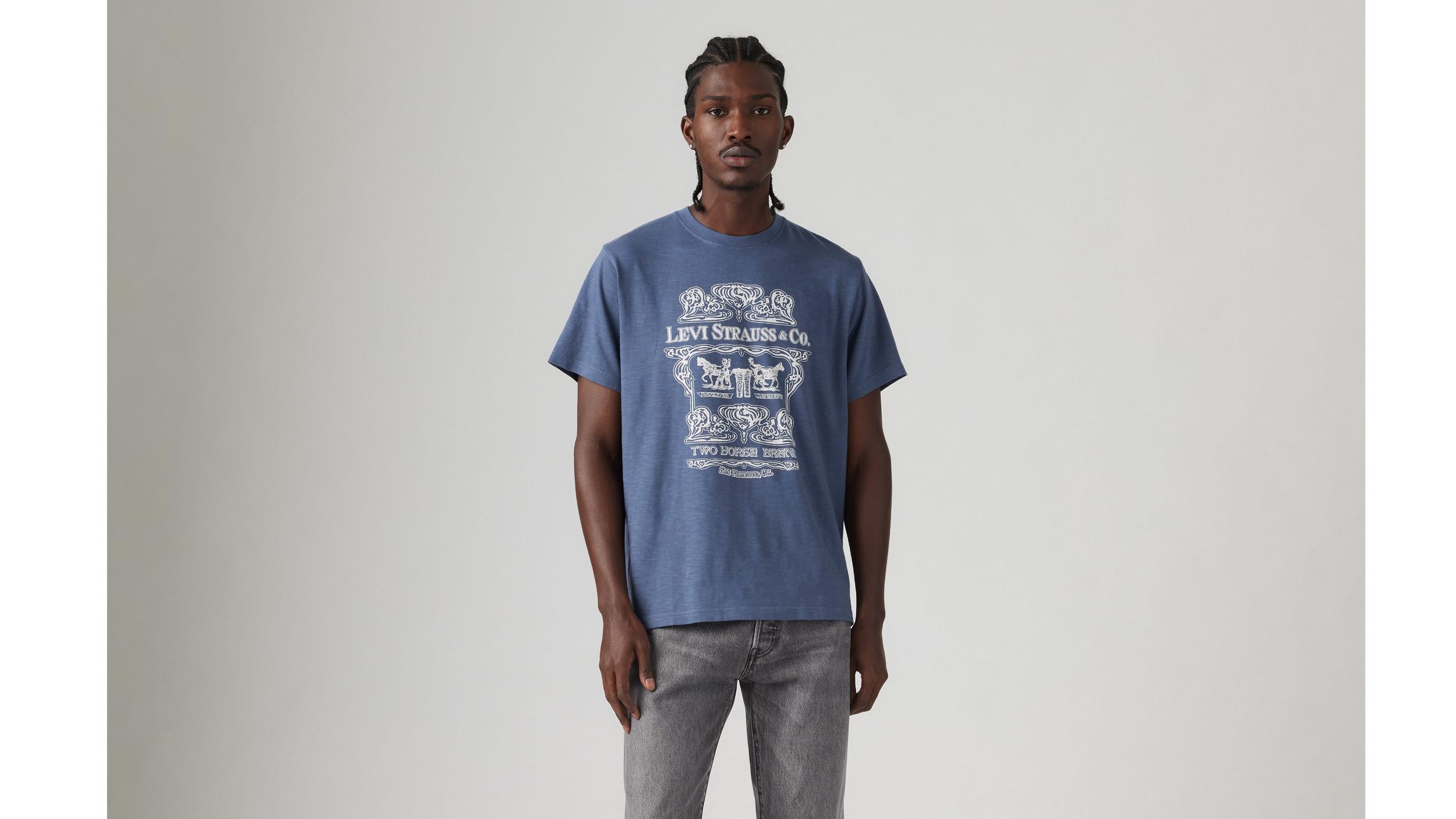 Relaxed Fit Short Sleeve Graphic T-Shirt Product Image