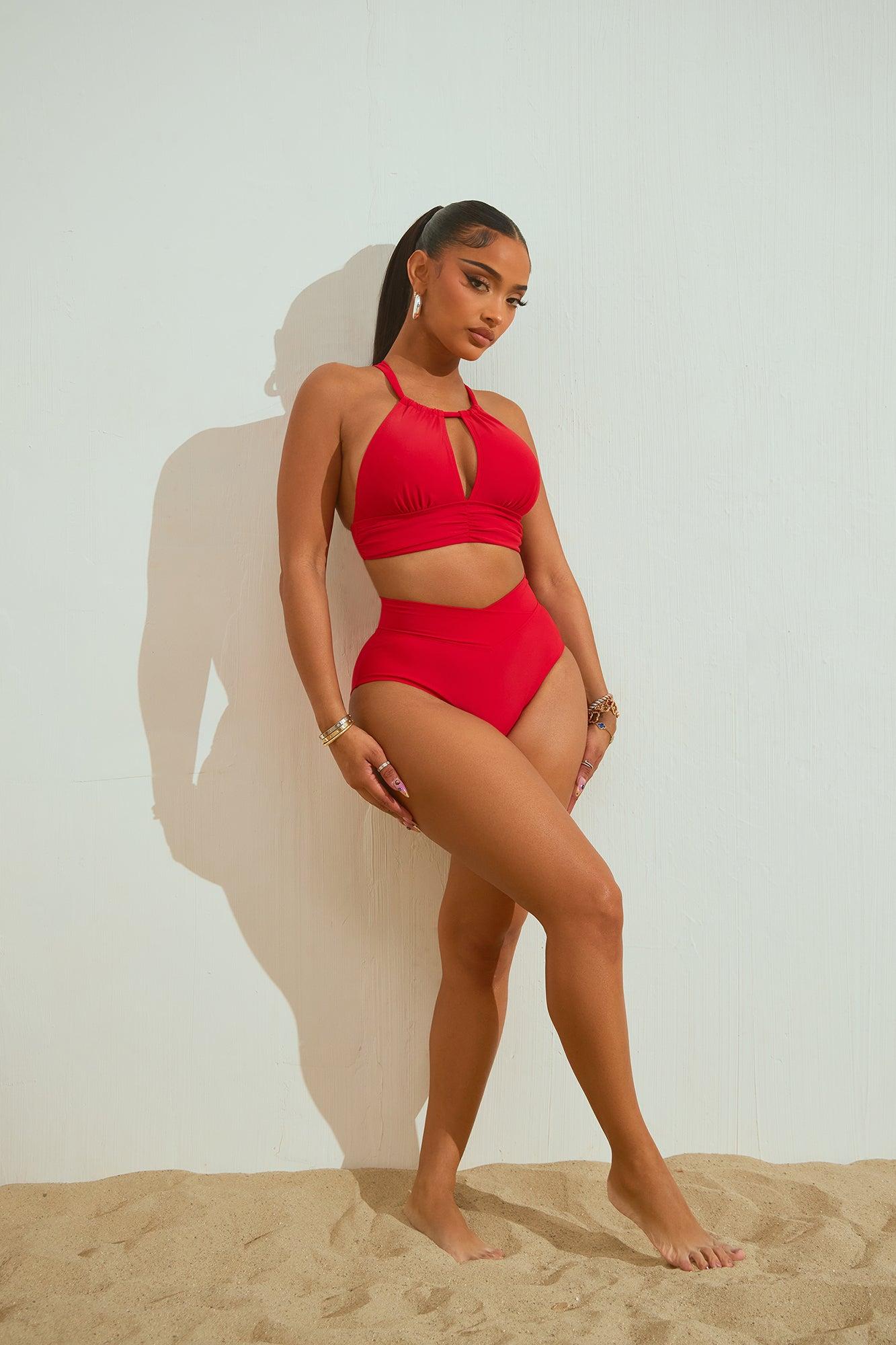 Debbie 2 Piece Bikini - Red Product Image