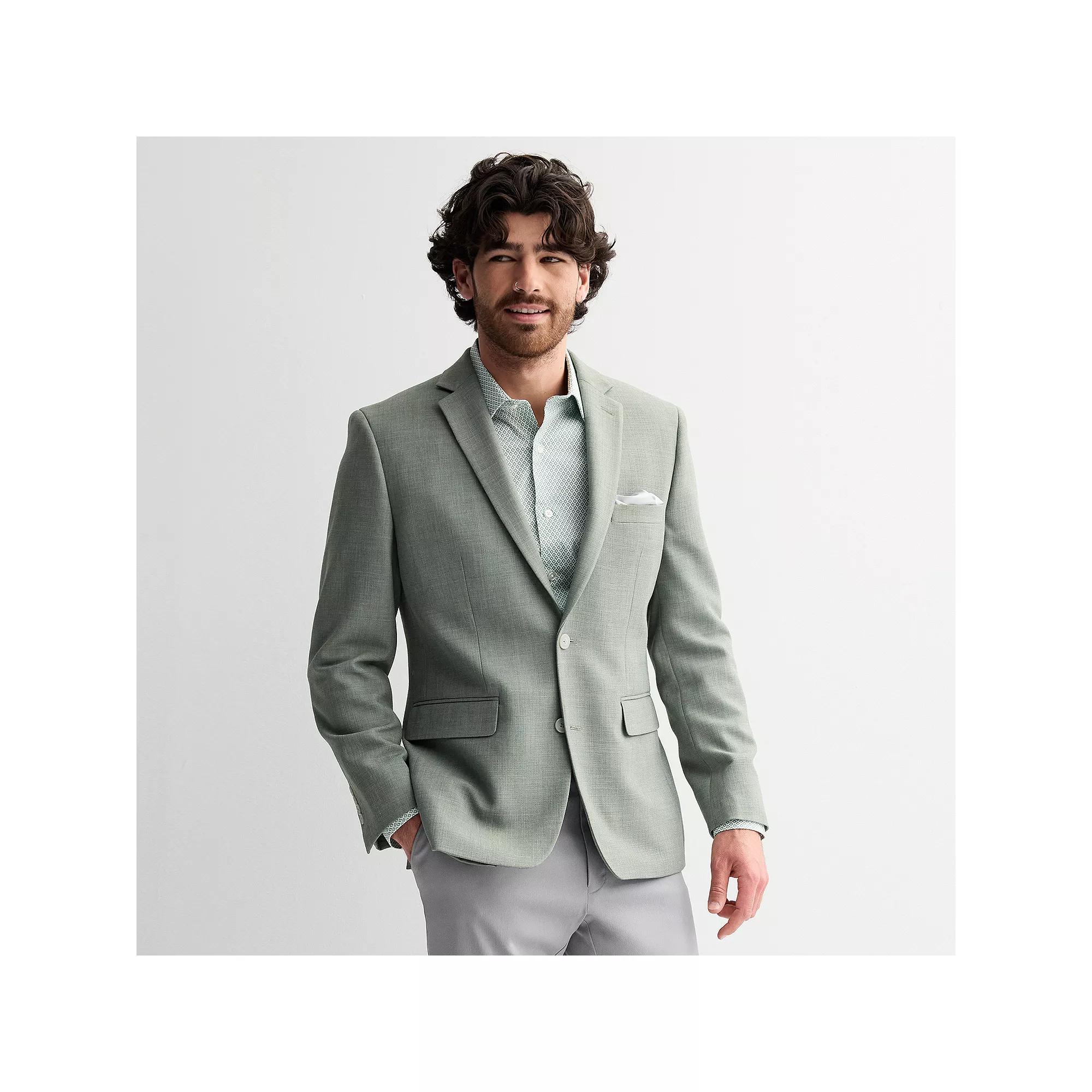 Men's Apt. 9® Premier Flex Slim-Fit Essential Sport Coat, Size: 42 - Regular, Light Green Solid Product Image