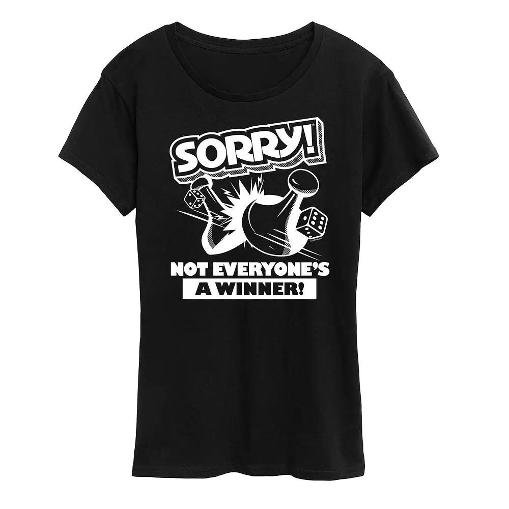 Women's Sorry Not Everyone's A Winner Graphic Tee by Hasbro,  Product Image