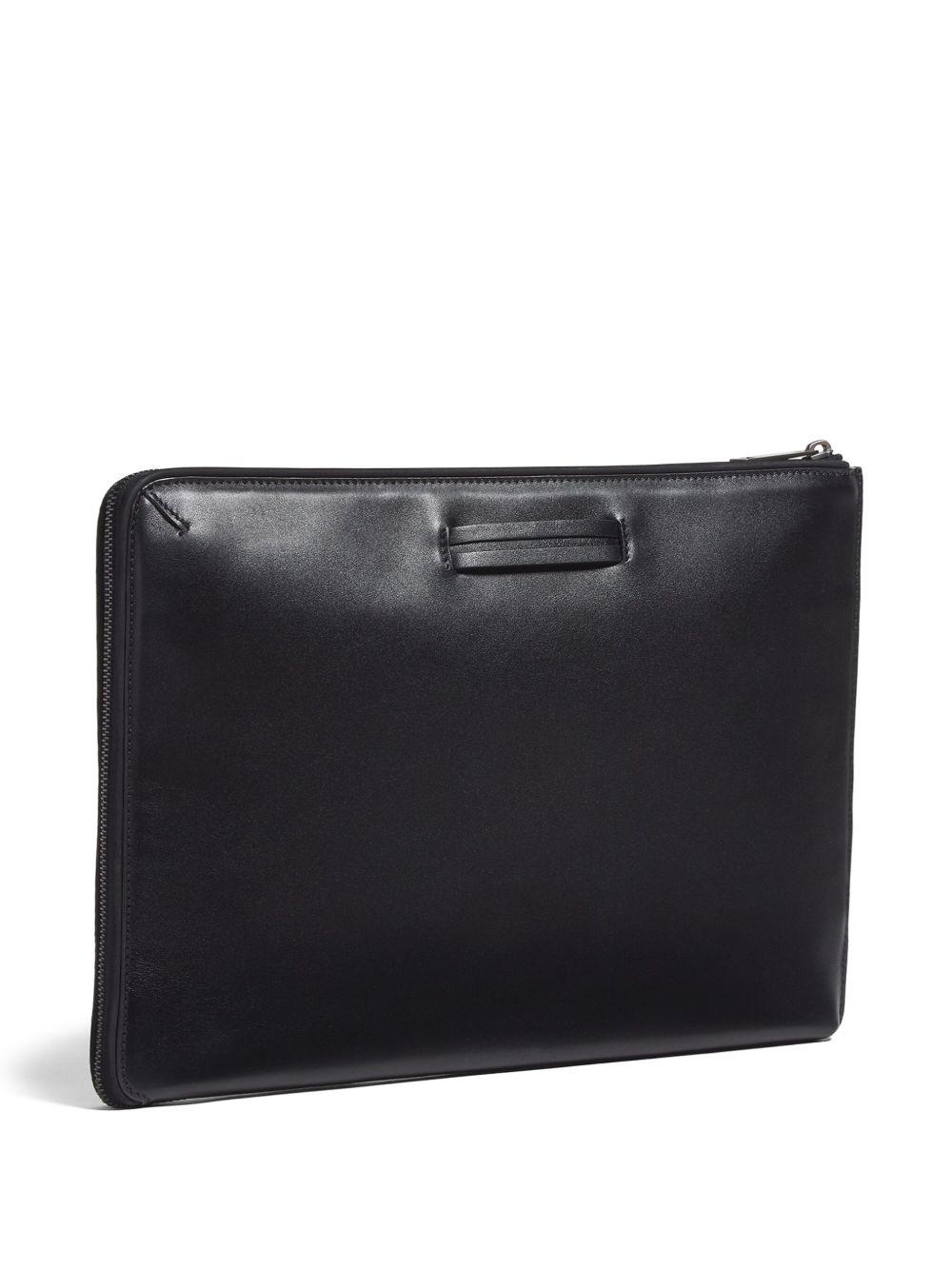 leather clutch bag Product Image
